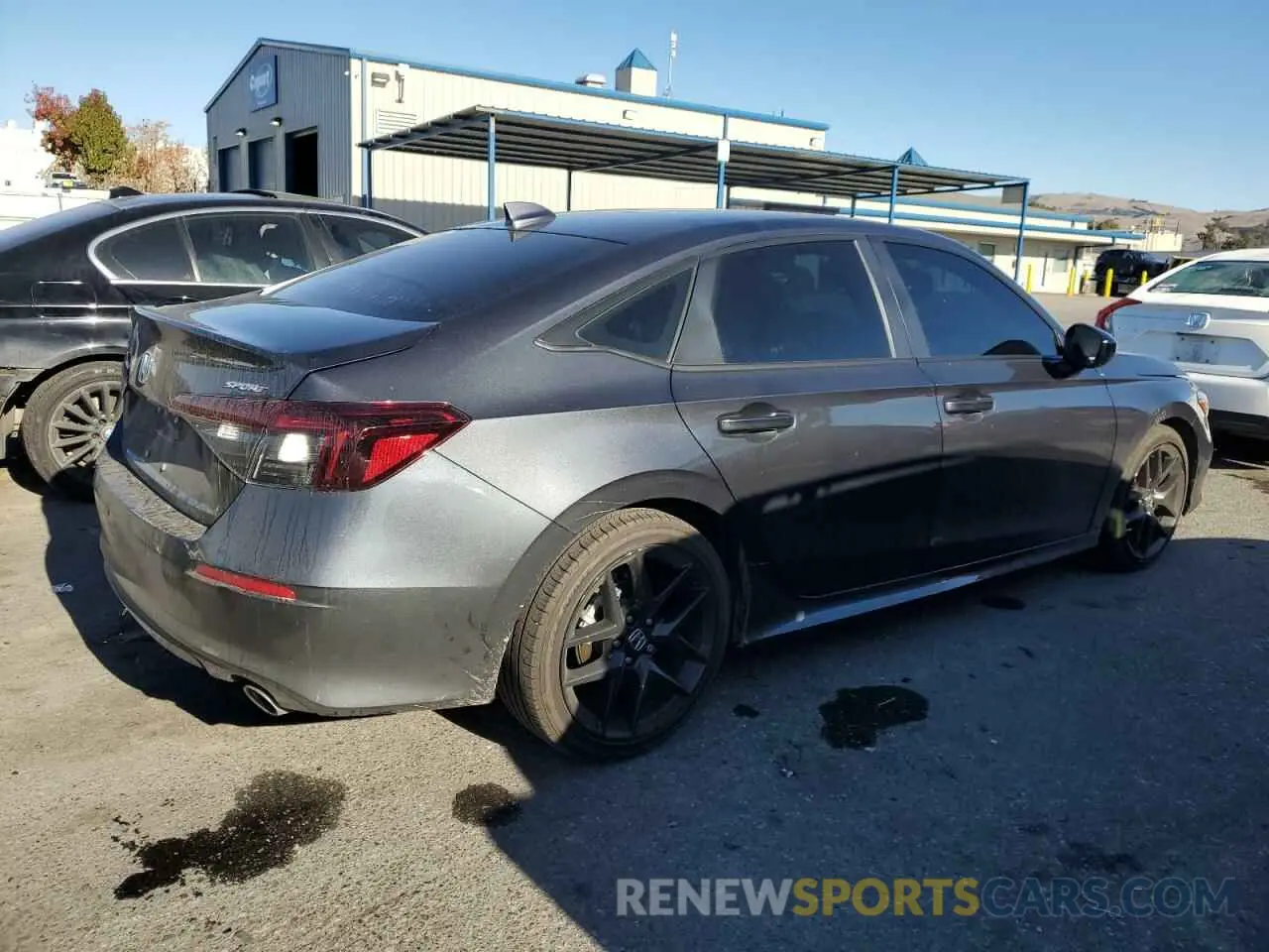 3 fotografías del automóvil dañado 2HGFE2F52SH529489 HONDA CIVIC 2025