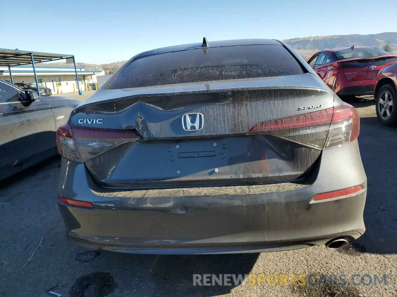 6 fotografías del automóvil dañado 2HGFE2F52SH529489 HONDA CIVIC 2025