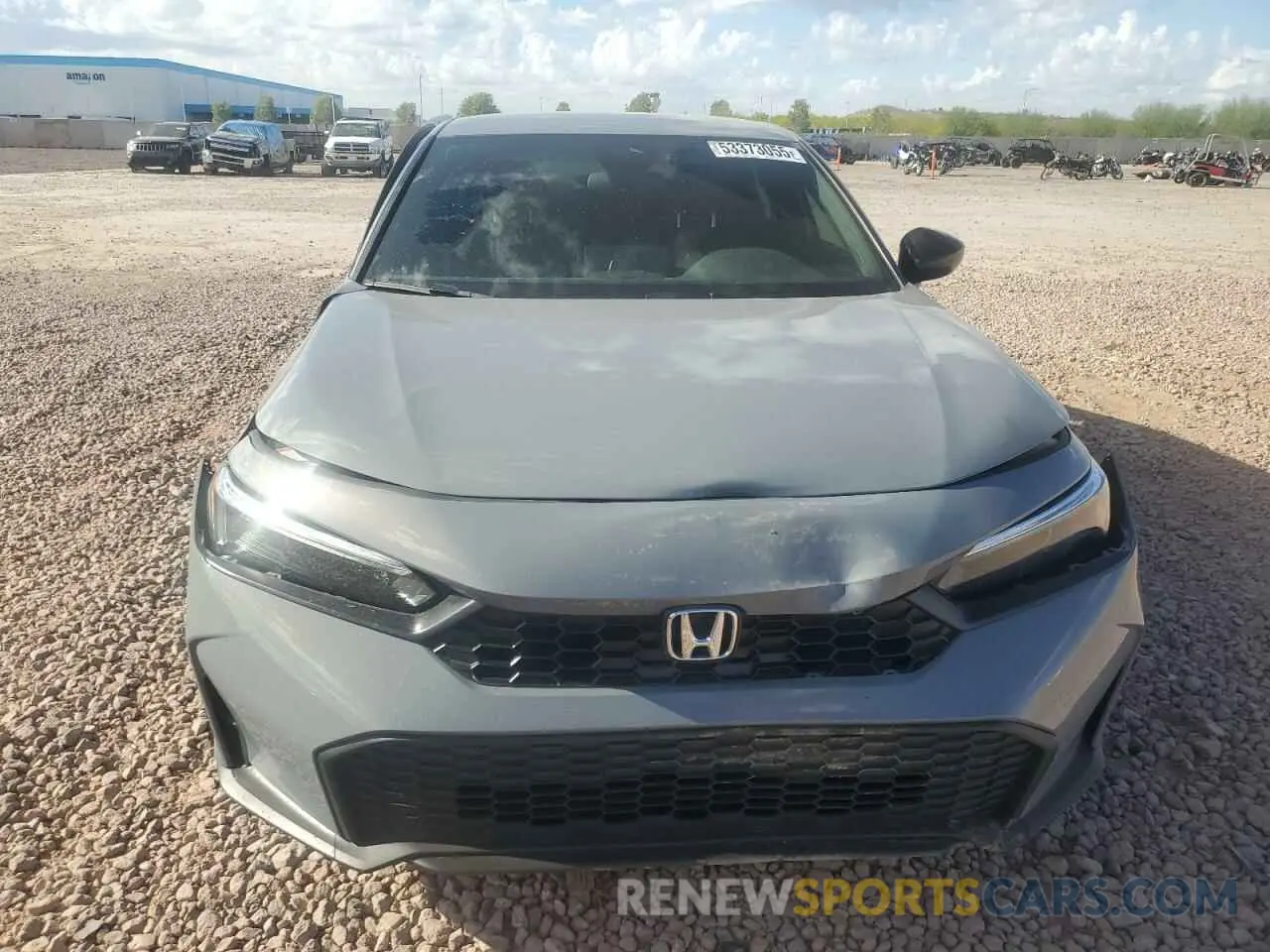 5 fotografías del automóvil dañado 2HGFE2F52SH537253 HONDA CIVIC 2025