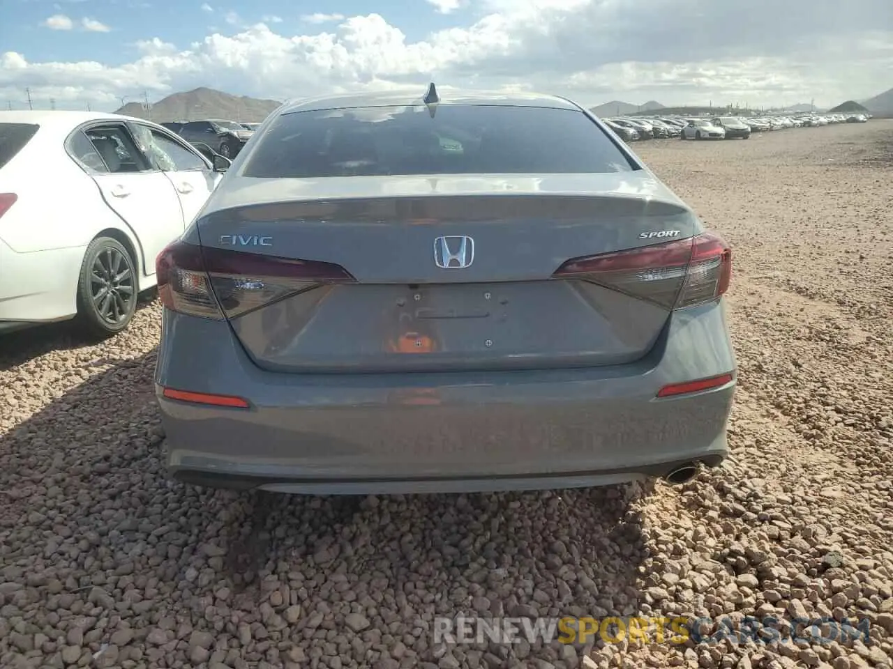 6 fotografías del automóvil dañado 2HGFE2F52SH537253 HONDA CIVIC 2025