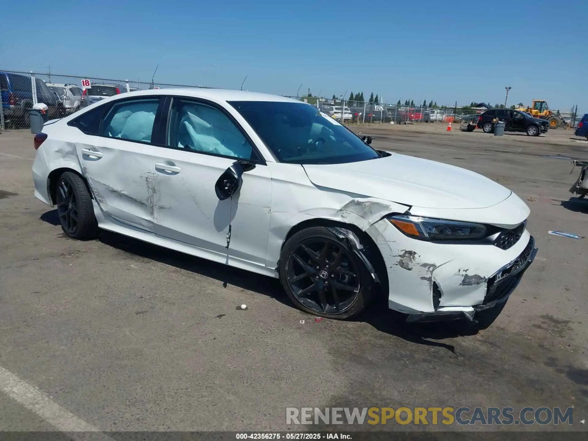 1 fotografías del automóvil dañado 2HGFE2F52SH545174 HONDA CIVIC 2025