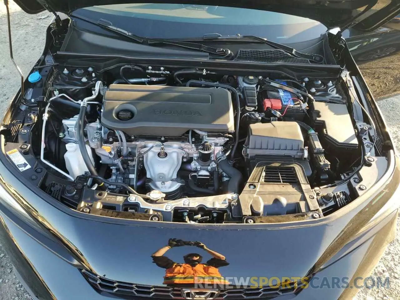 11 fotografías del automóvil dañado 2HGFE2F52SH546437 HONDA CIVIC 2025