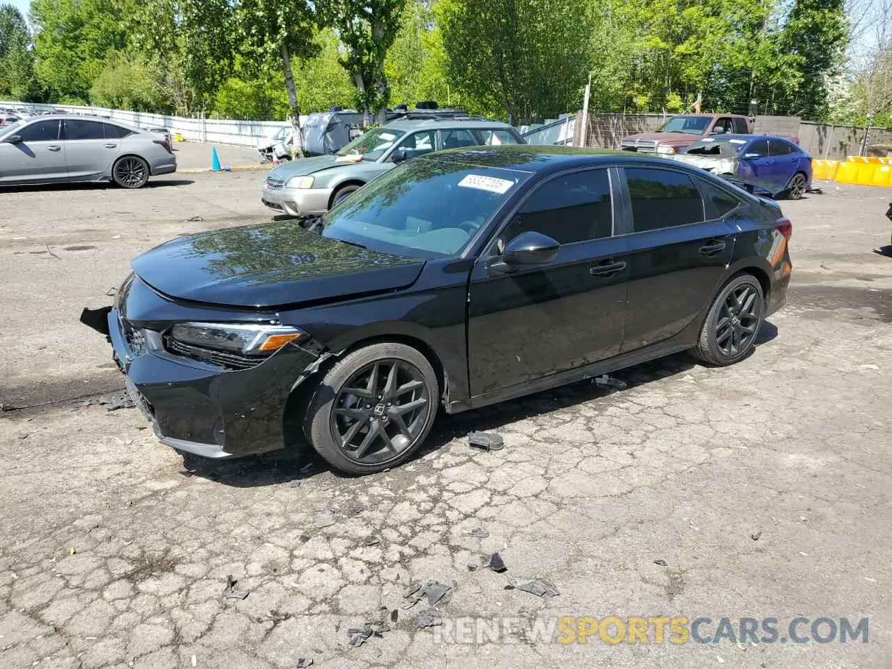1 fotografías del automóvil dañado 2HGFE2F52SH549127 HONDA CIVIC 2025