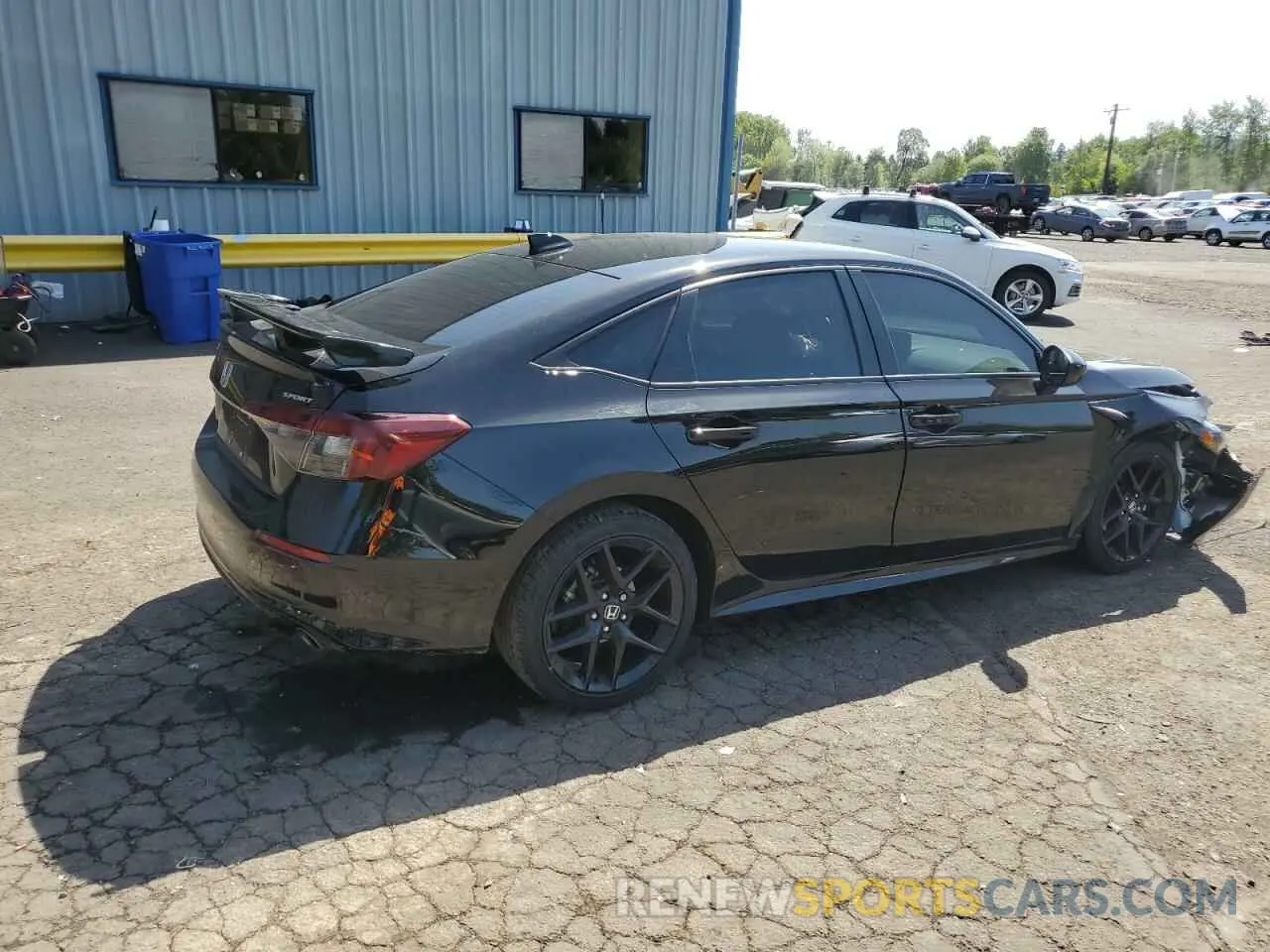 3 fotografías del automóvil dañado 2HGFE2F52SH549127 HONDA CIVIC 2025