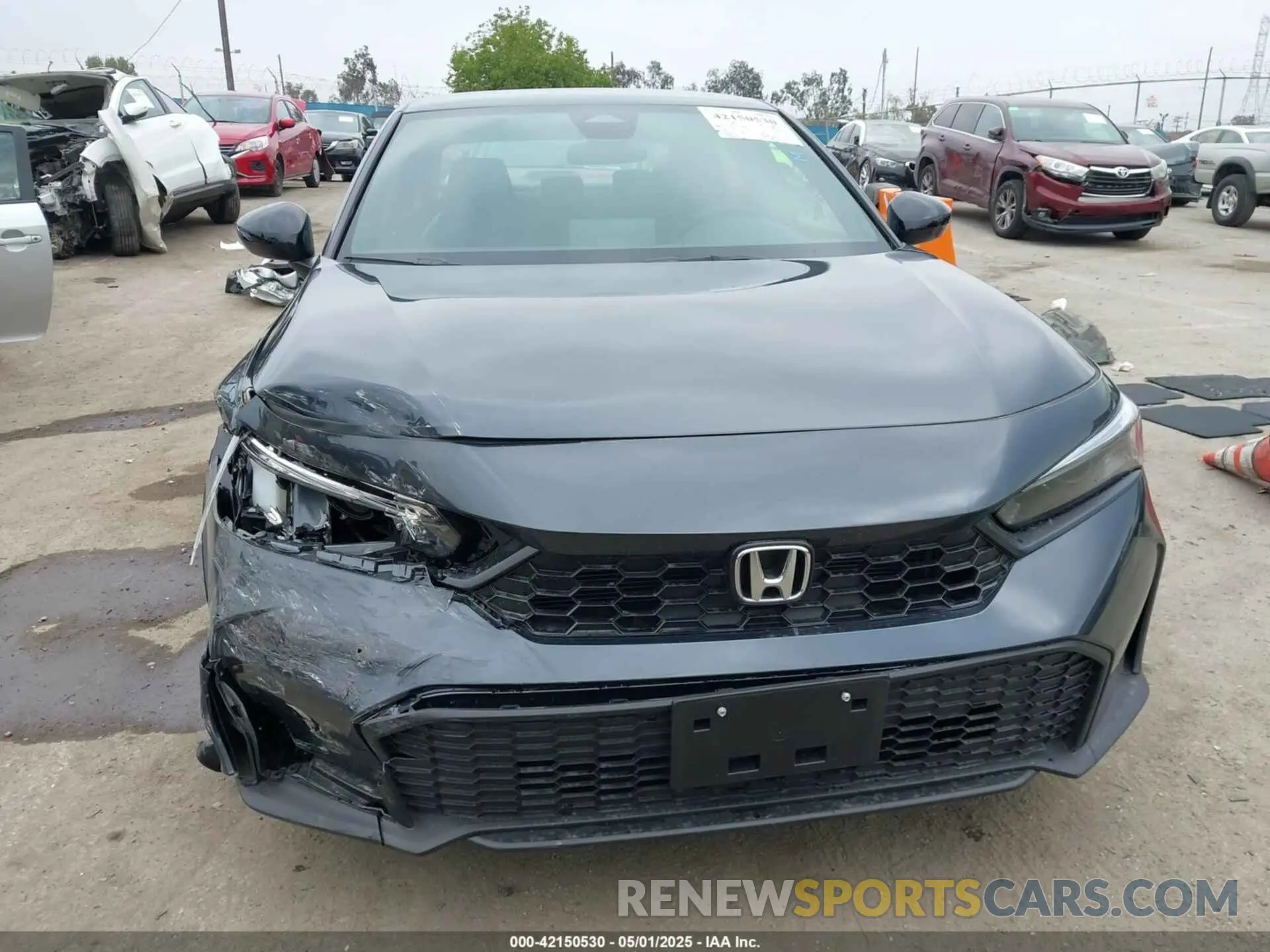 12 fotografías del automóvil dañado 2HGFE2F52SH567501 HONDA CIVIC 2025