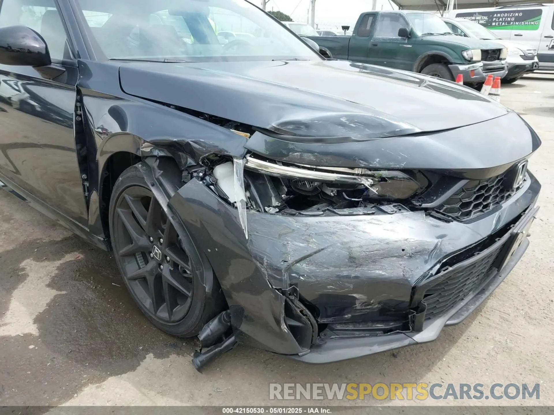 6 fotografías del automóvil dañado 2HGFE2F52SH567501 HONDA CIVIC 2025