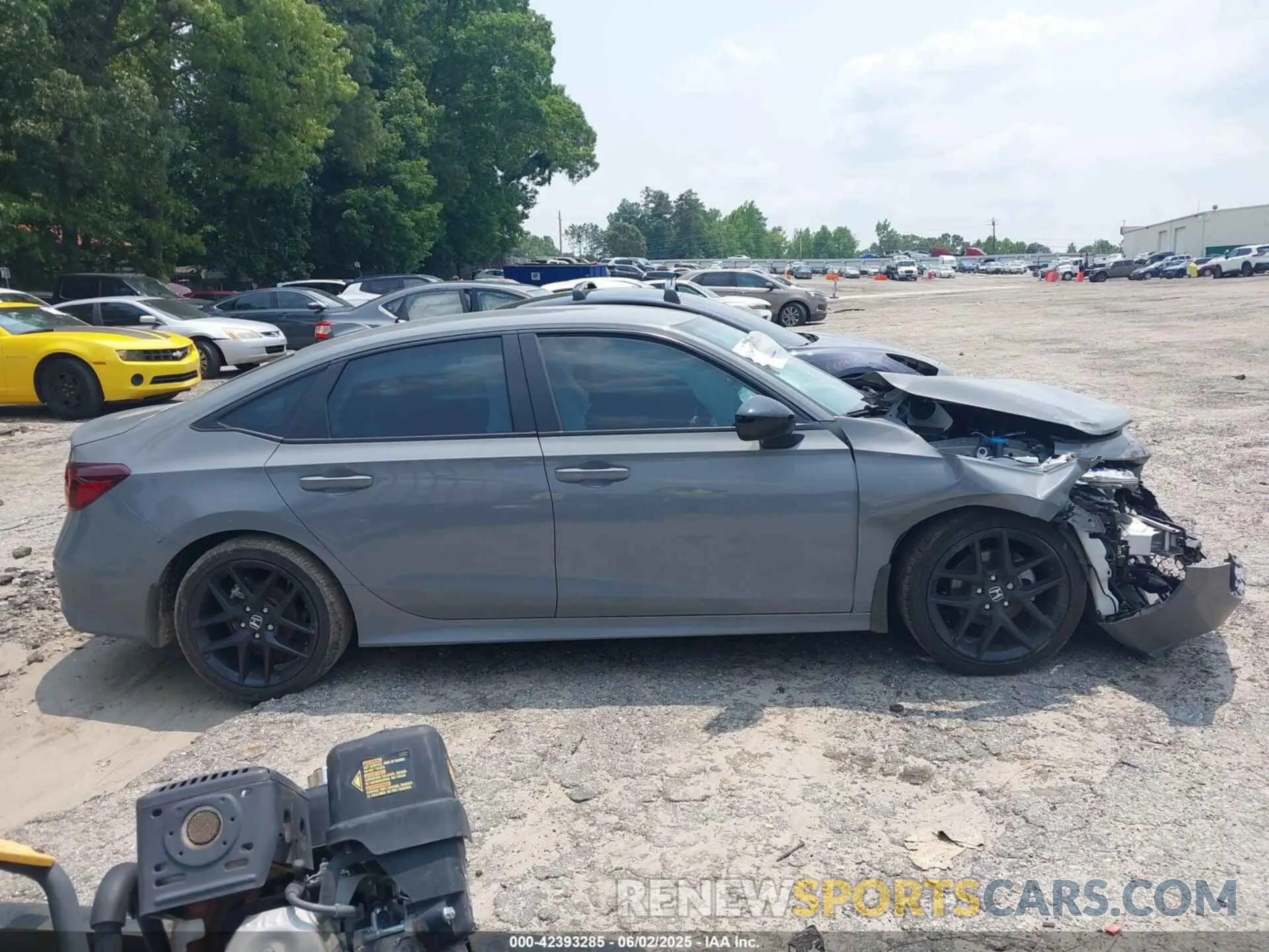13 fotografías del automóvil dañado 2HGFE2F53SH508831 HONDA CIVIC 2025