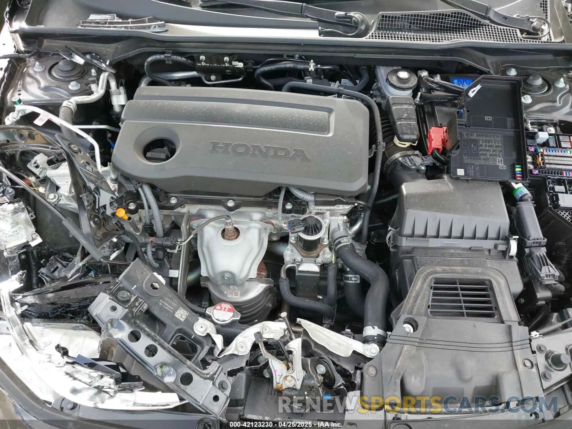 10 fotografías del automóvil dañado 2HGFE2F53SH510143 HONDA CIVIC 2025