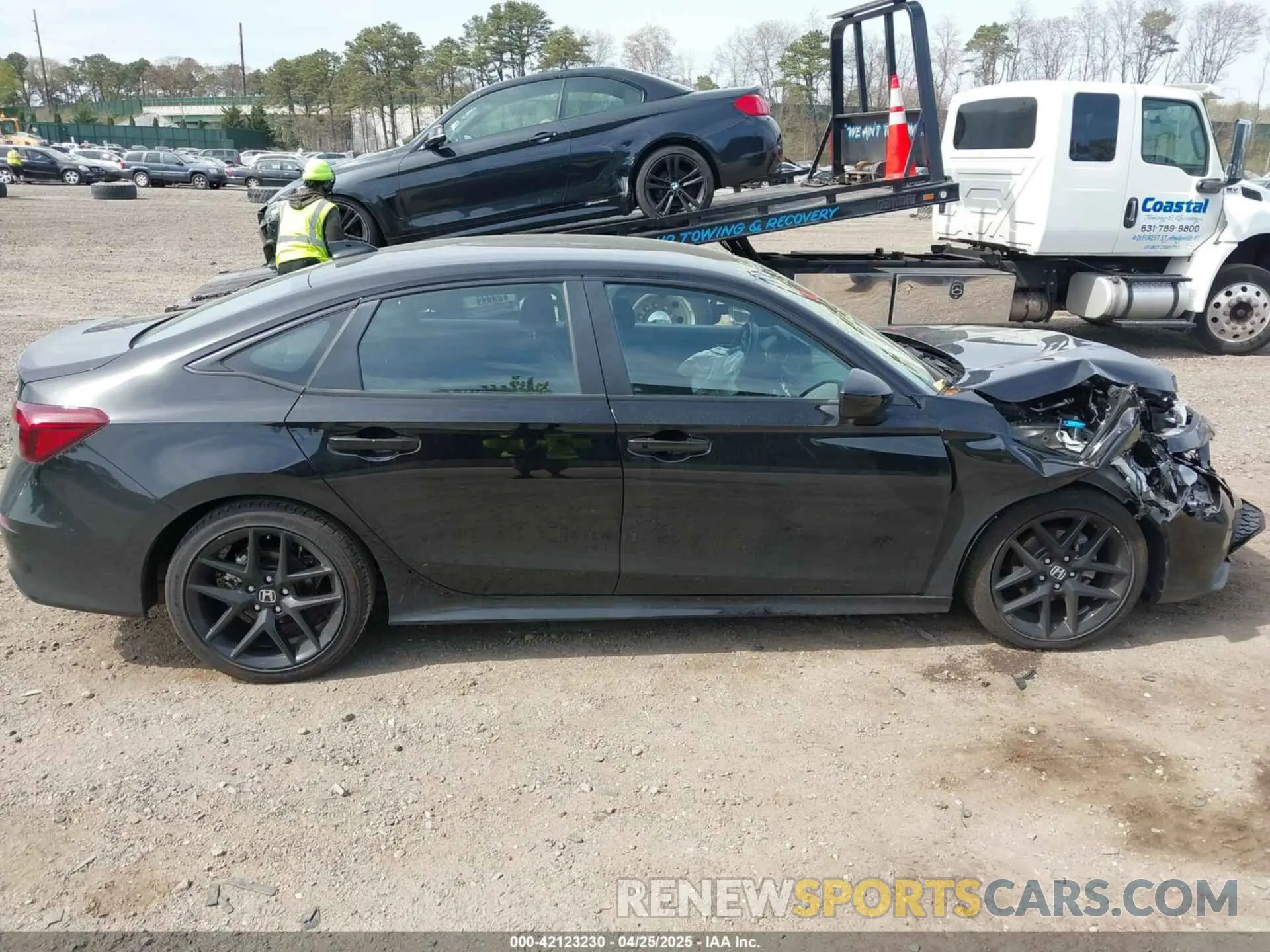 13 fotografías del automóvil dañado 2HGFE2F53SH510143 HONDA CIVIC 2025
