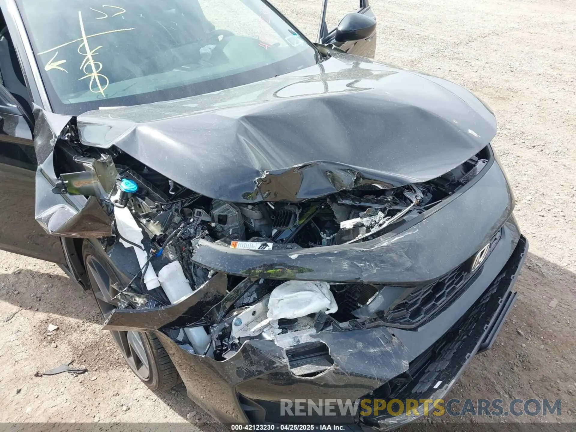 6 fotografías del automóvil dañado 2HGFE2F53SH510143 HONDA CIVIC 2025