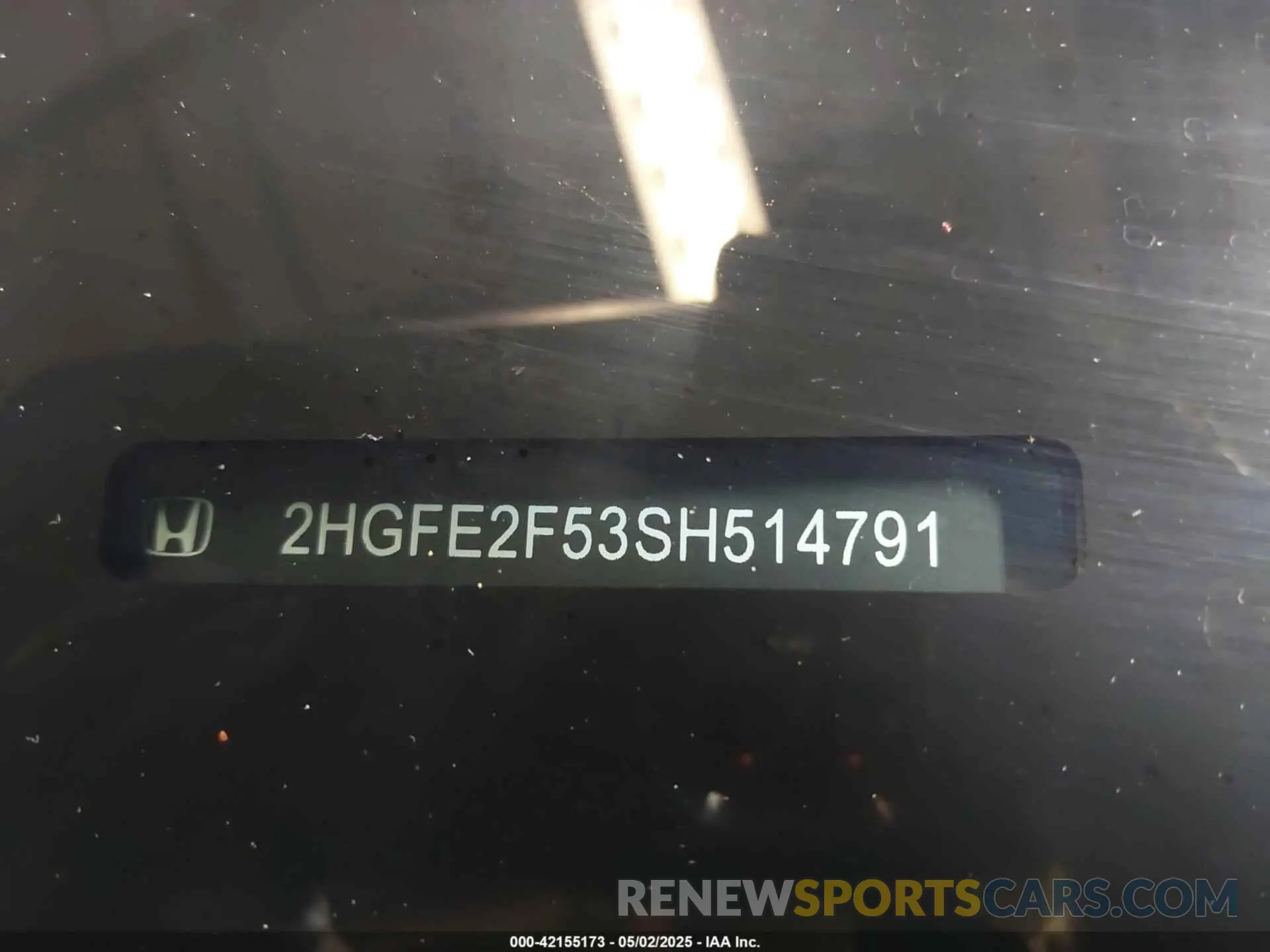 18 fotografías del automóvil dañado 2HGFE2F53SH514791 HONDA CIVIC 2025