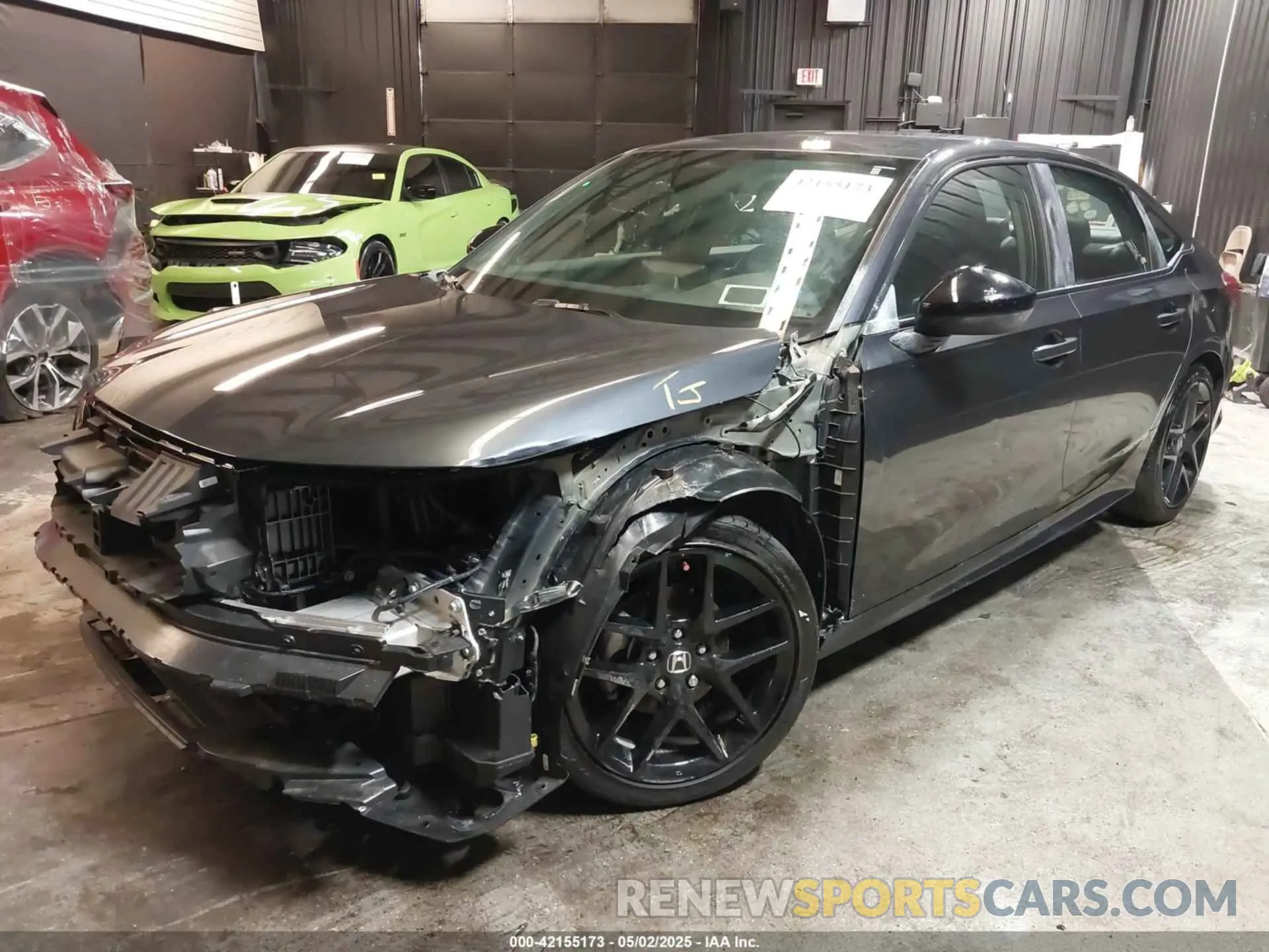 6 fotografías del automóvil dañado 2HGFE2F53SH514791 HONDA CIVIC 2025