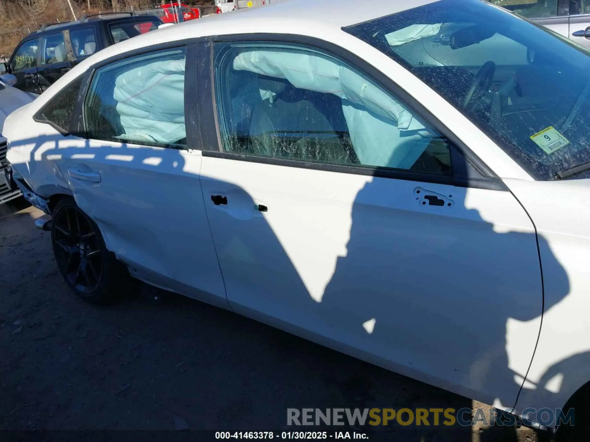 14 fotografías del automóvil dañado 2HGFE2F53SH517478 HONDA CIVIC 2025