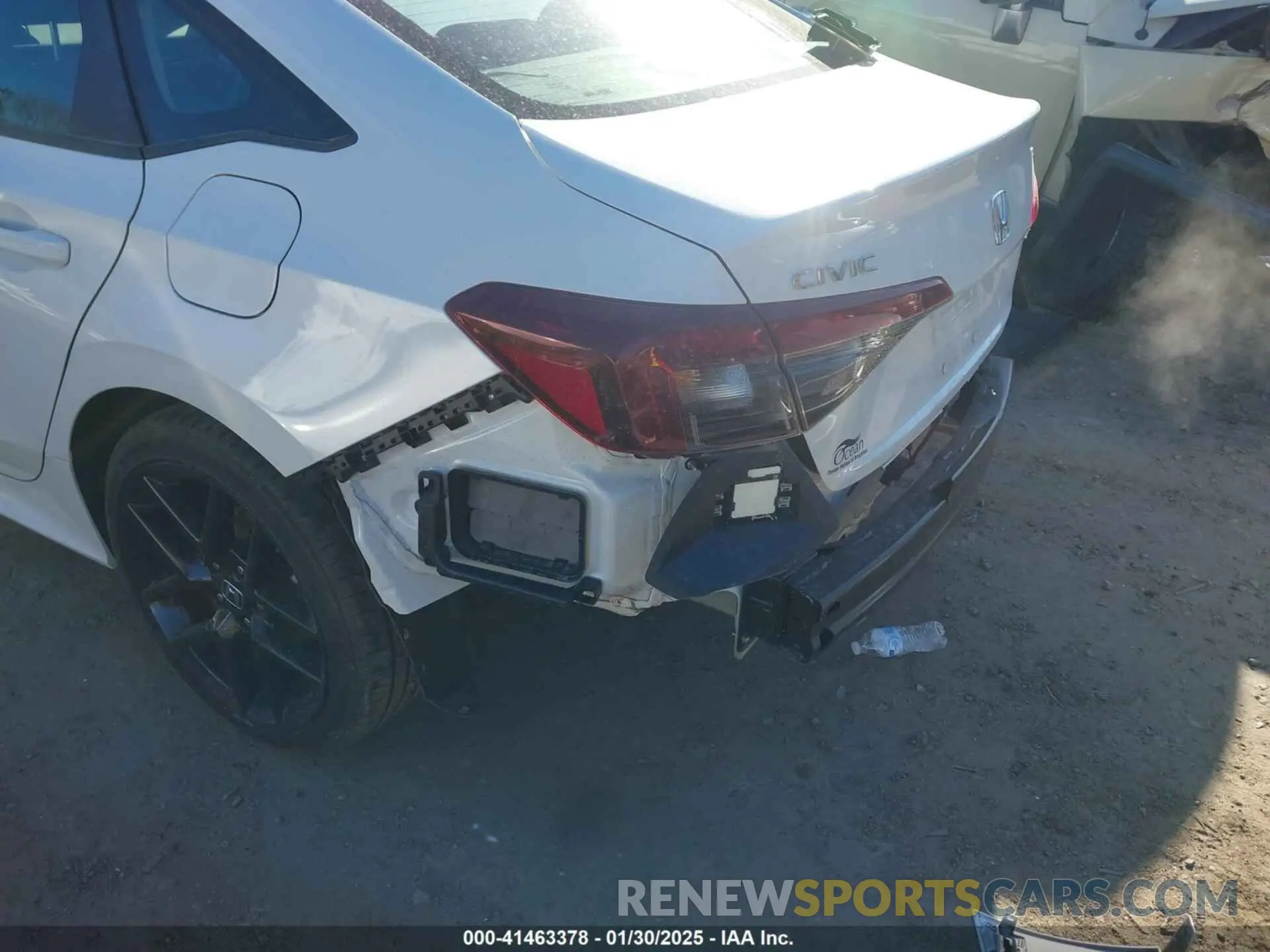 18 fotografías del automóvil dañado 2HGFE2F53SH517478 HONDA CIVIC 2025