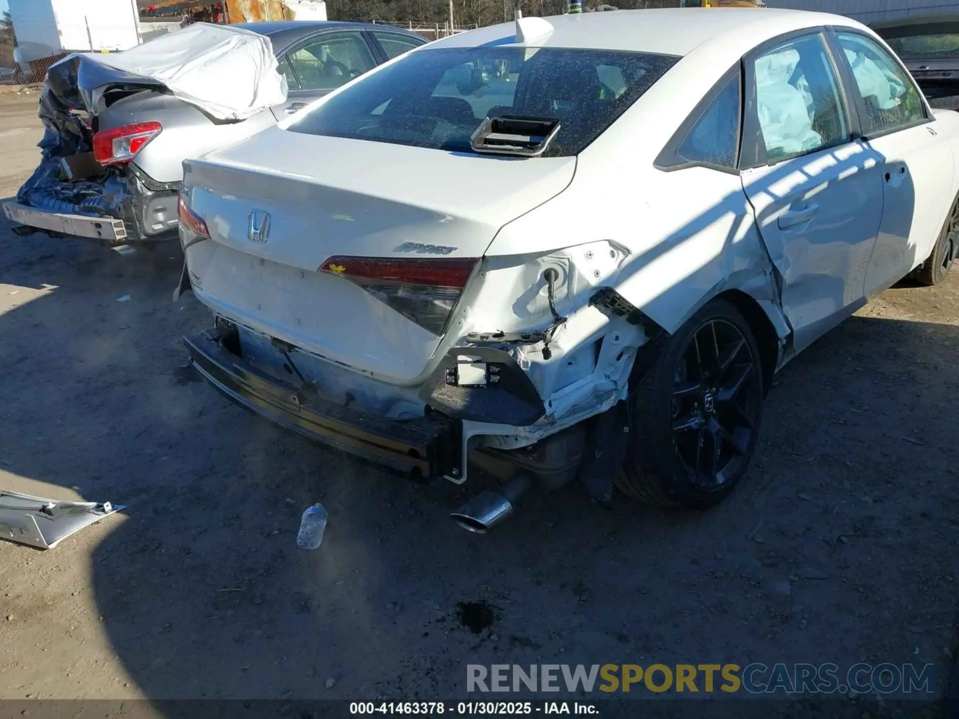 6 fotografías del automóvil dañado 2HGFE2F53SH517478 HONDA CIVIC 2025