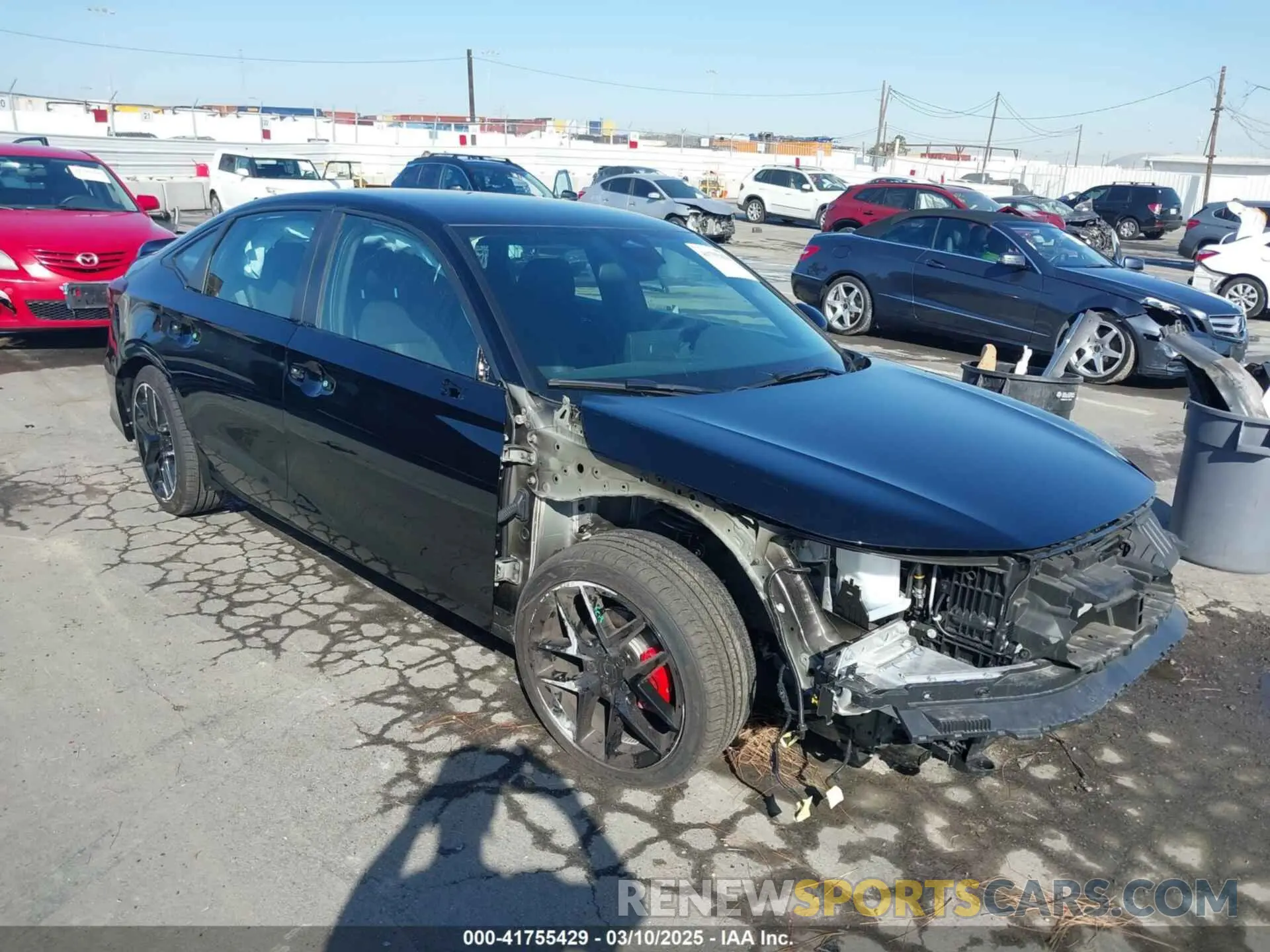 1 fotografías del automóvil dañado 2HGFE2F53SH521174 HONDA CIVIC 2025