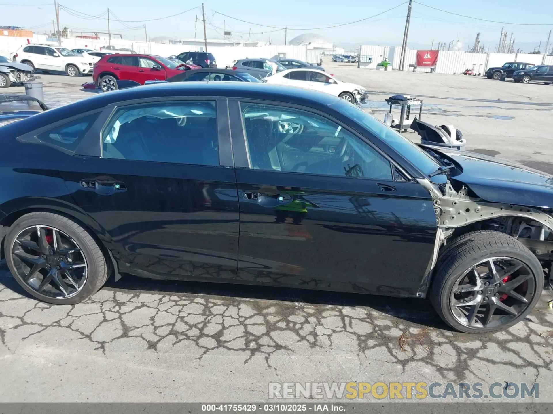14 fotografías del automóvil dañado 2HGFE2F53SH521174 HONDA CIVIC 2025