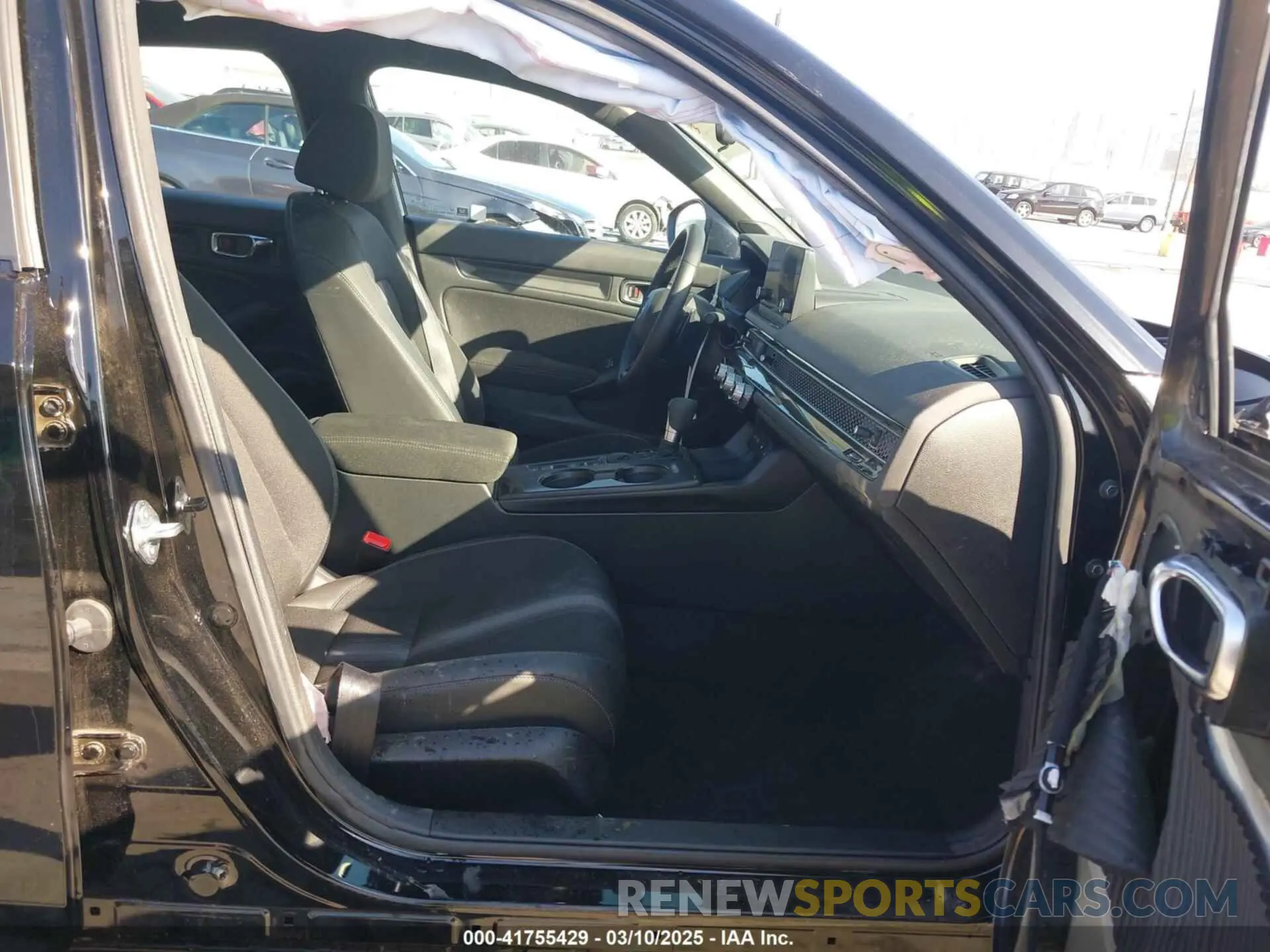 5 fotografías del automóvil dañado 2HGFE2F53SH521174 HONDA CIVIC 2025