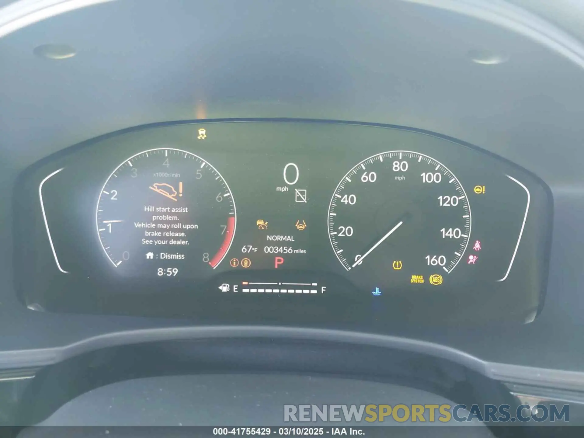 7 fotografías del automóvil dañado 2HGFE2F53SH521174 HONDA CIVIC 2025