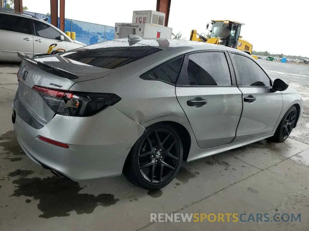 3 fotografías del automóvil dañado 2HGFE2F53SH521997 HONDA CIVIC 2025