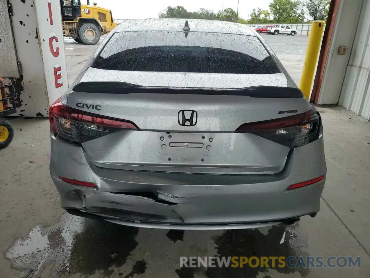 6 fotografías del automóvil dañado 2HGFE2F53SH521997 HONDA CIVIC 2025