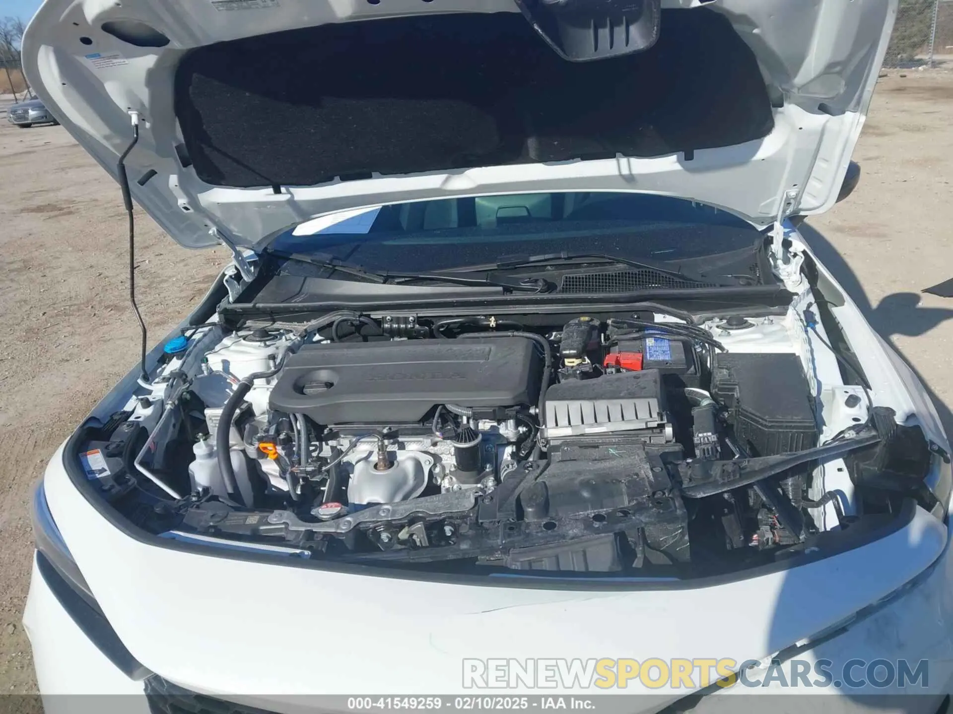 10 fotografías del automóvil dañado 2HGFE2F53SH527931 HONDA CIVIC 2025