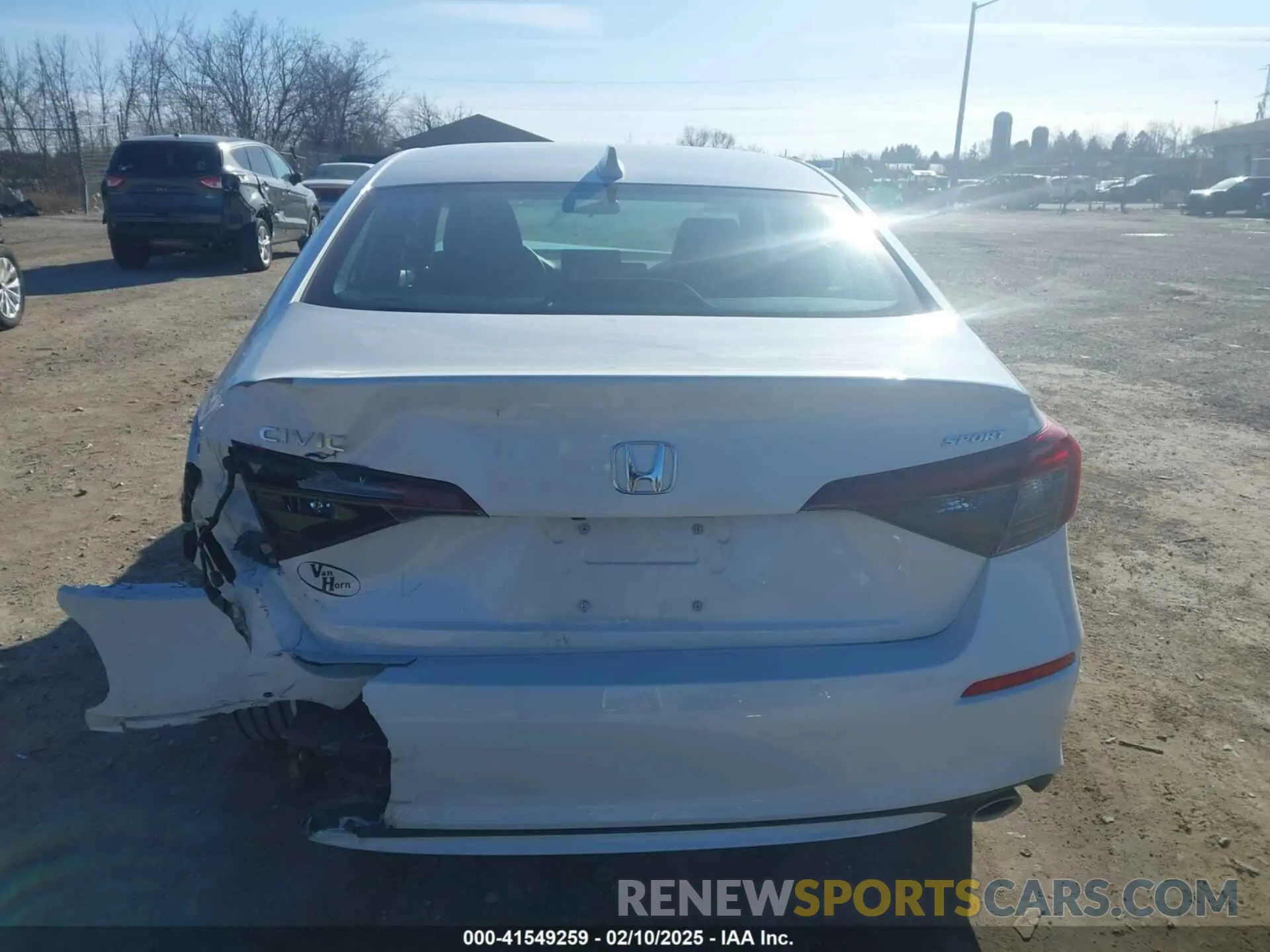 16 fotografías del automóvil dañado 2HGFE2F53SH527931 HONDA CIVIC 2025