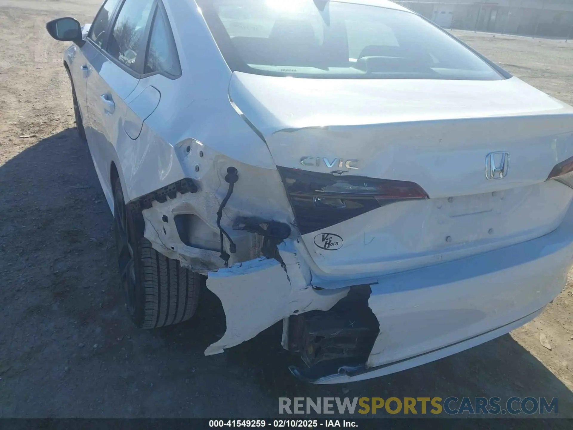 17 fotografías del automóvil dañado 2HGFE2F53SH527931 HONDA CIVIC 2025