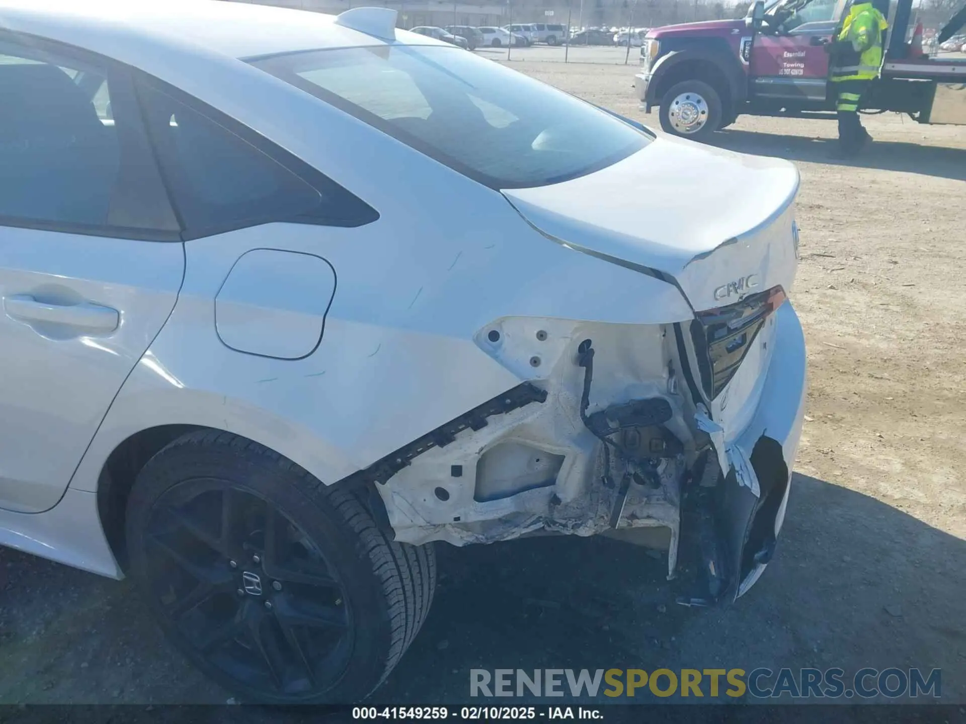 6 fotografías del automóvil dañado 2HGFE2F53SH527931 HONDA CIVIC 2025