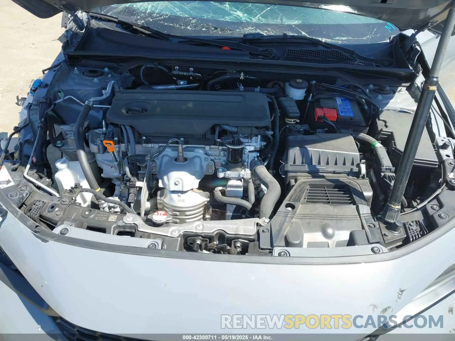 10 fotografías del automóvil dañado 2HGFE2F53SH534622 HONDA CIVIC 2025