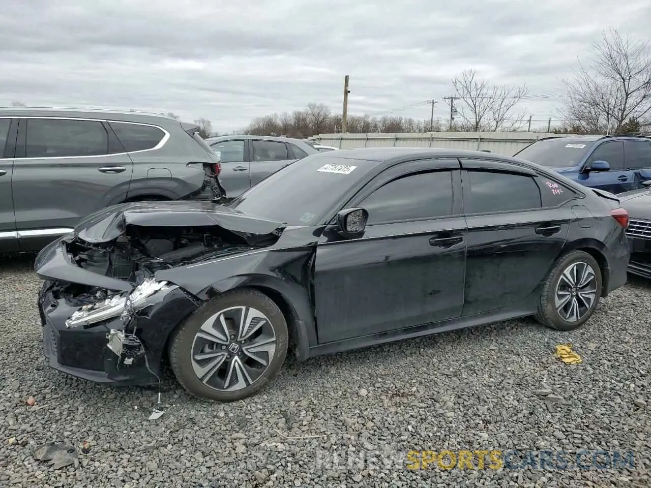 1 fotografías del automóvil dañado 2HGFE2F53SH538881 HONDA CIVIC 2025