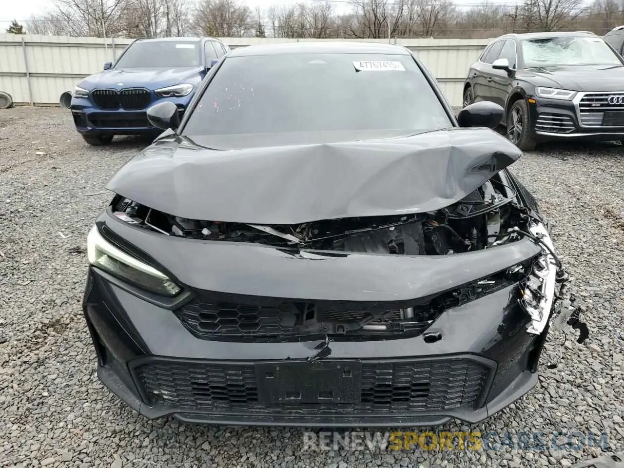 5 fotografías del automóvil dañado 2HGFE2F53SH538881 HONDA CIVIC 2025
