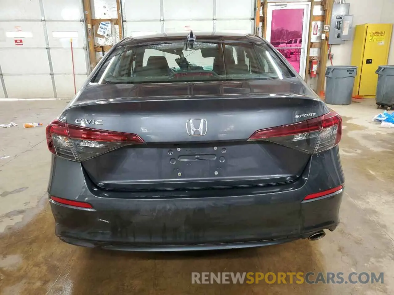 6 fotografías del automóvil dañado 2HGFE2F53SH553123 HONDA CIVIC 2025