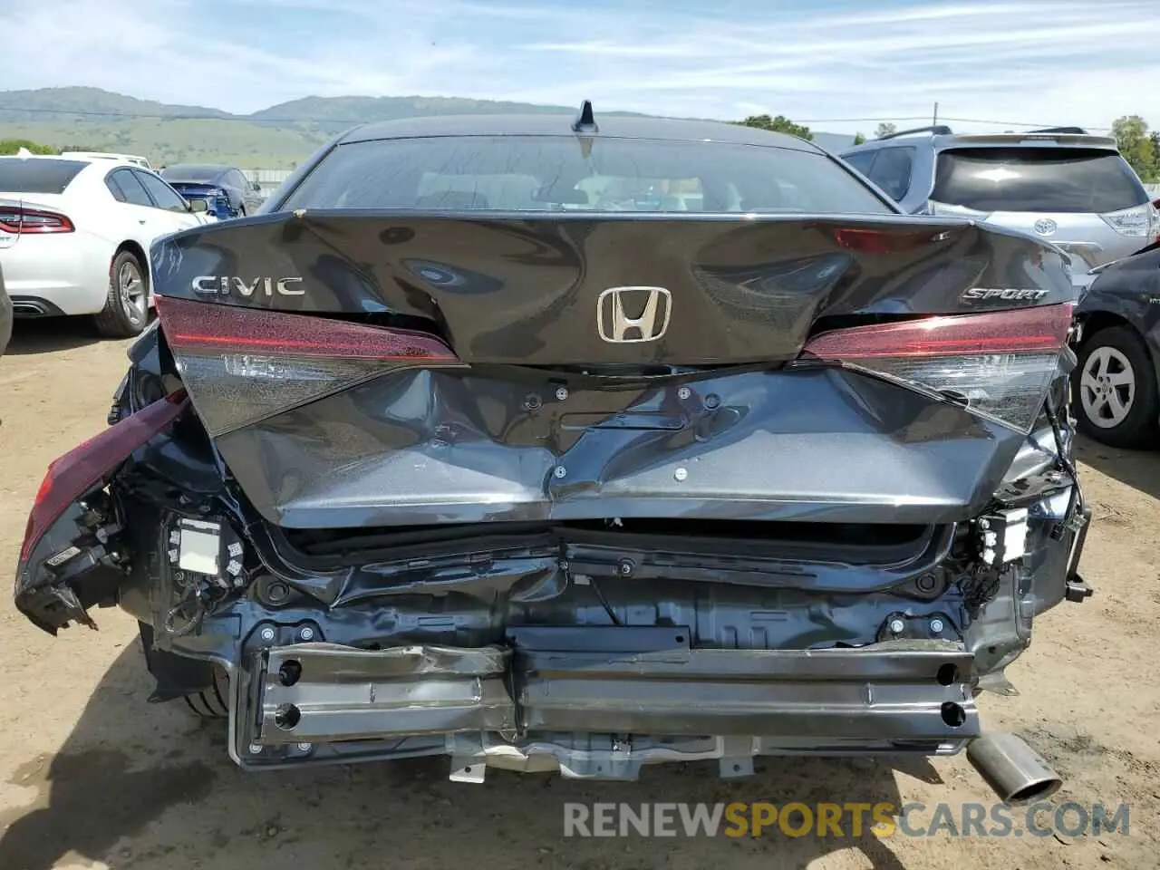 6 fotografías del automóvil dañado 2HGFE2F53SH568933 HONDA CIVIC 2025