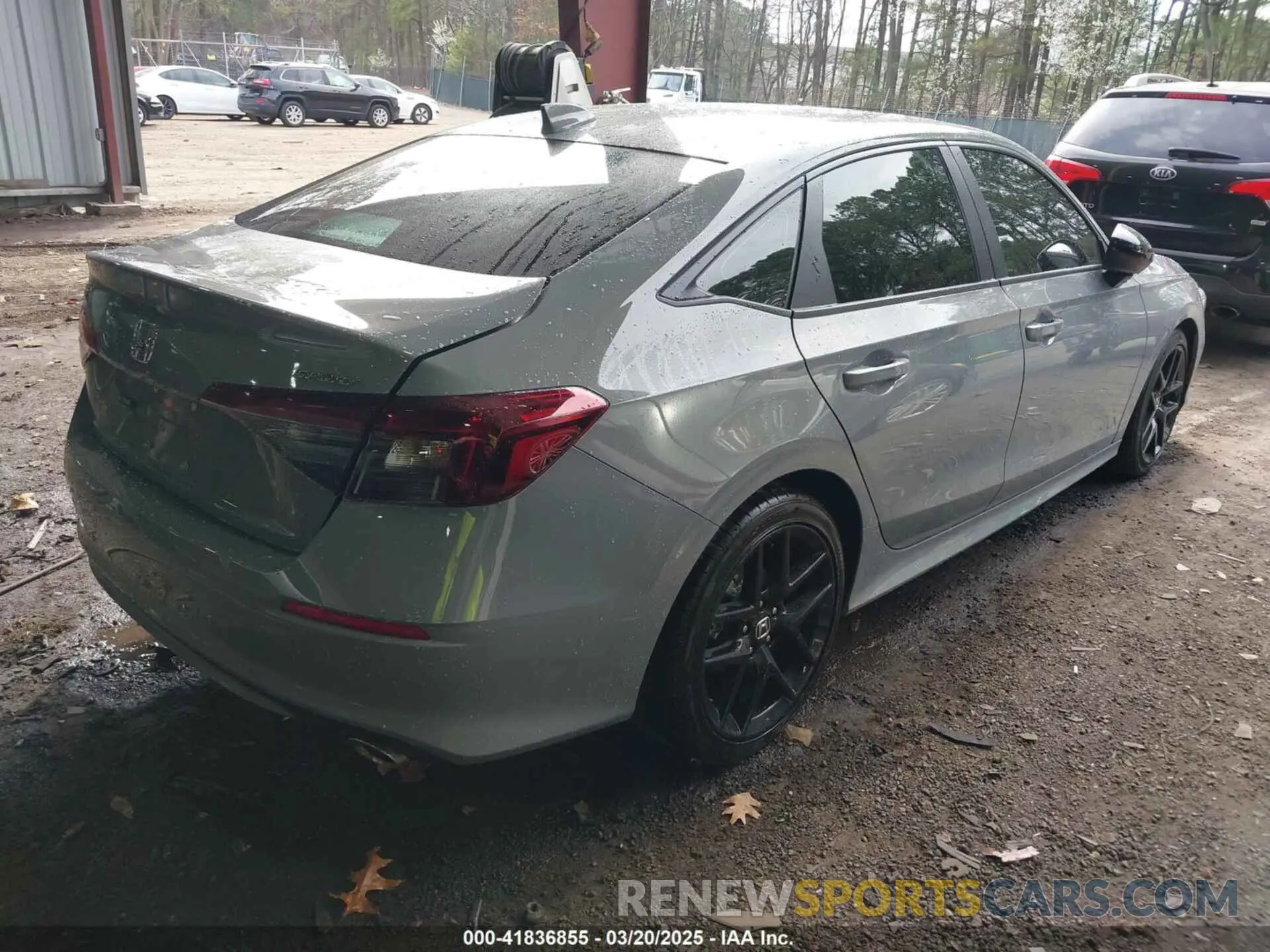 4 fotografías del automóvil dañado 2HGFE2F53SH569192 HONDA CIVIC 2025