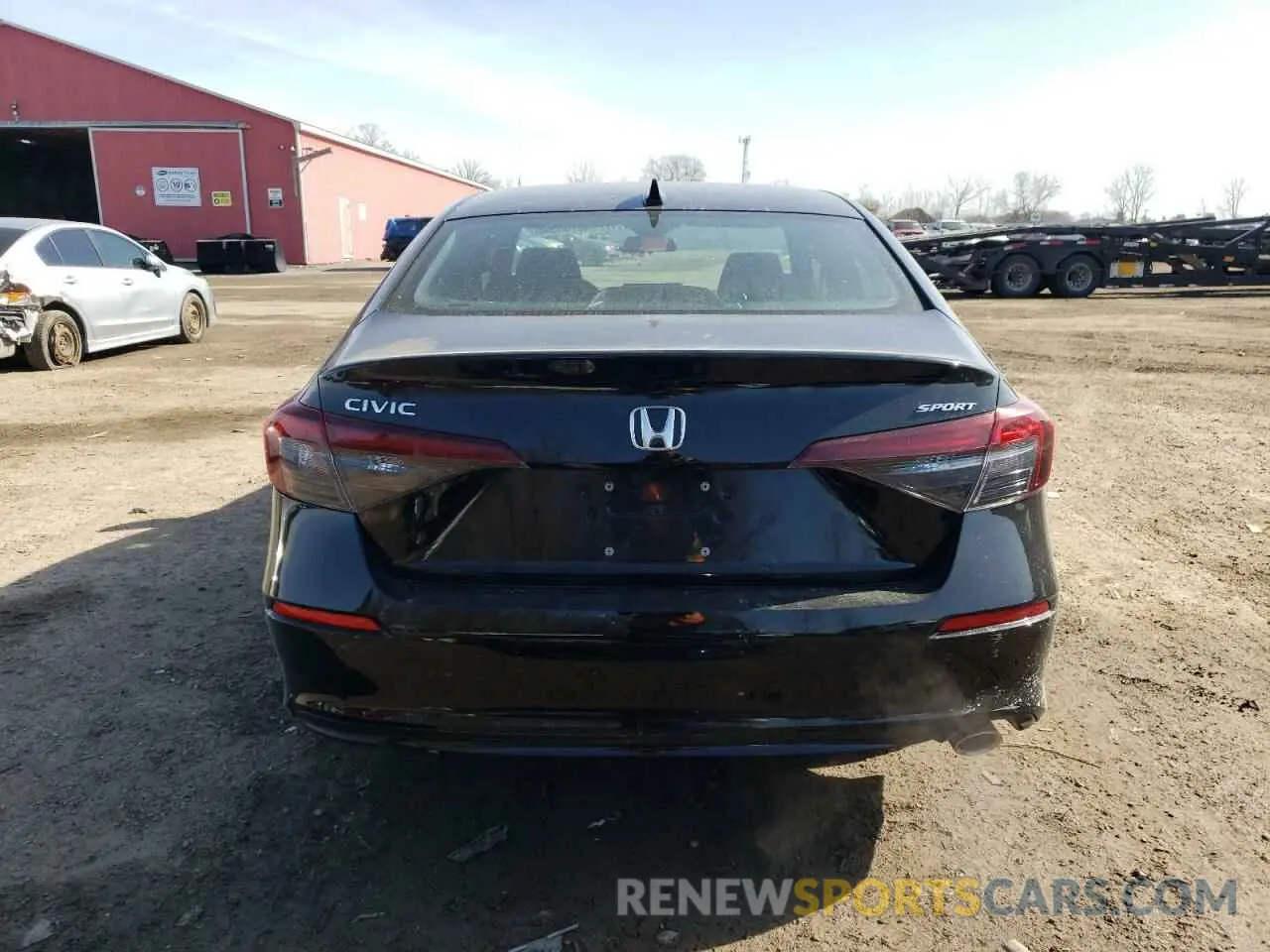 6 fotografías del automóvil dañado 2HGFE2F54SH101309 HONDA CIVIC 2025