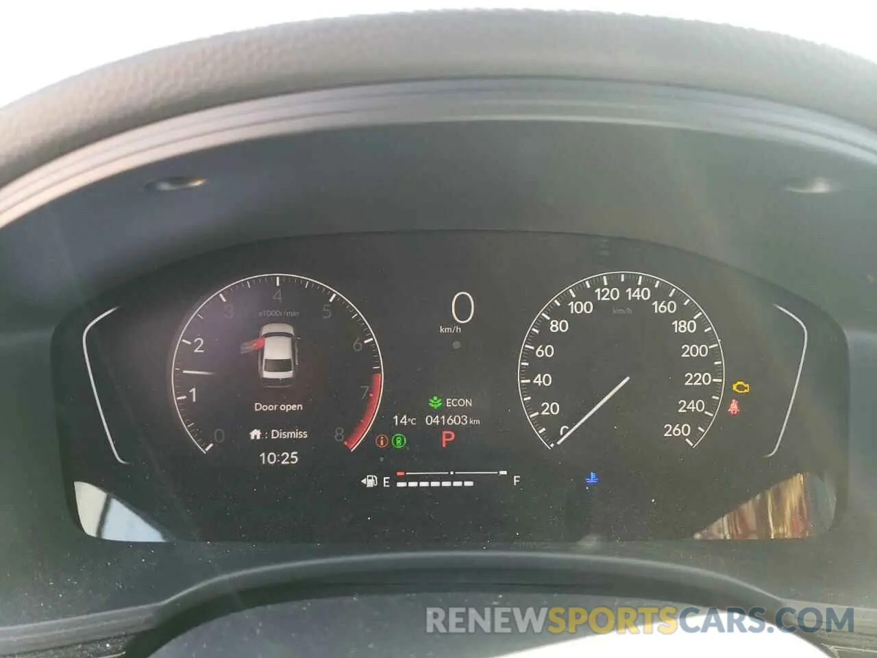 9 fotografías del automóvil dañado 2HGFE2F54SH101309 HONDA CIVIC 2025