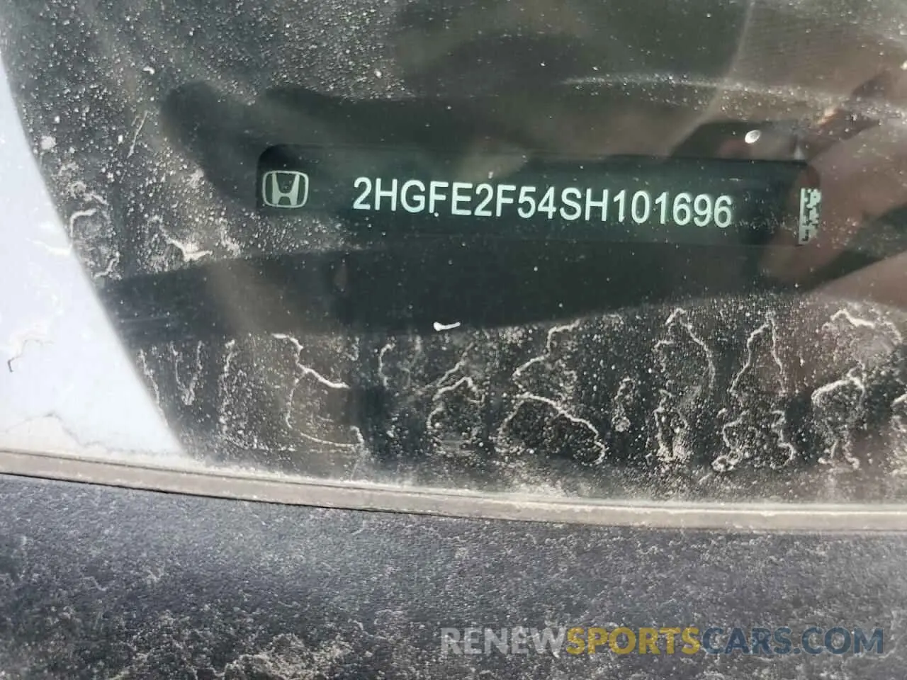12 fotografías del automóvil dañado 2HGFE2F54SH101696 HONDA CIVIC 2025