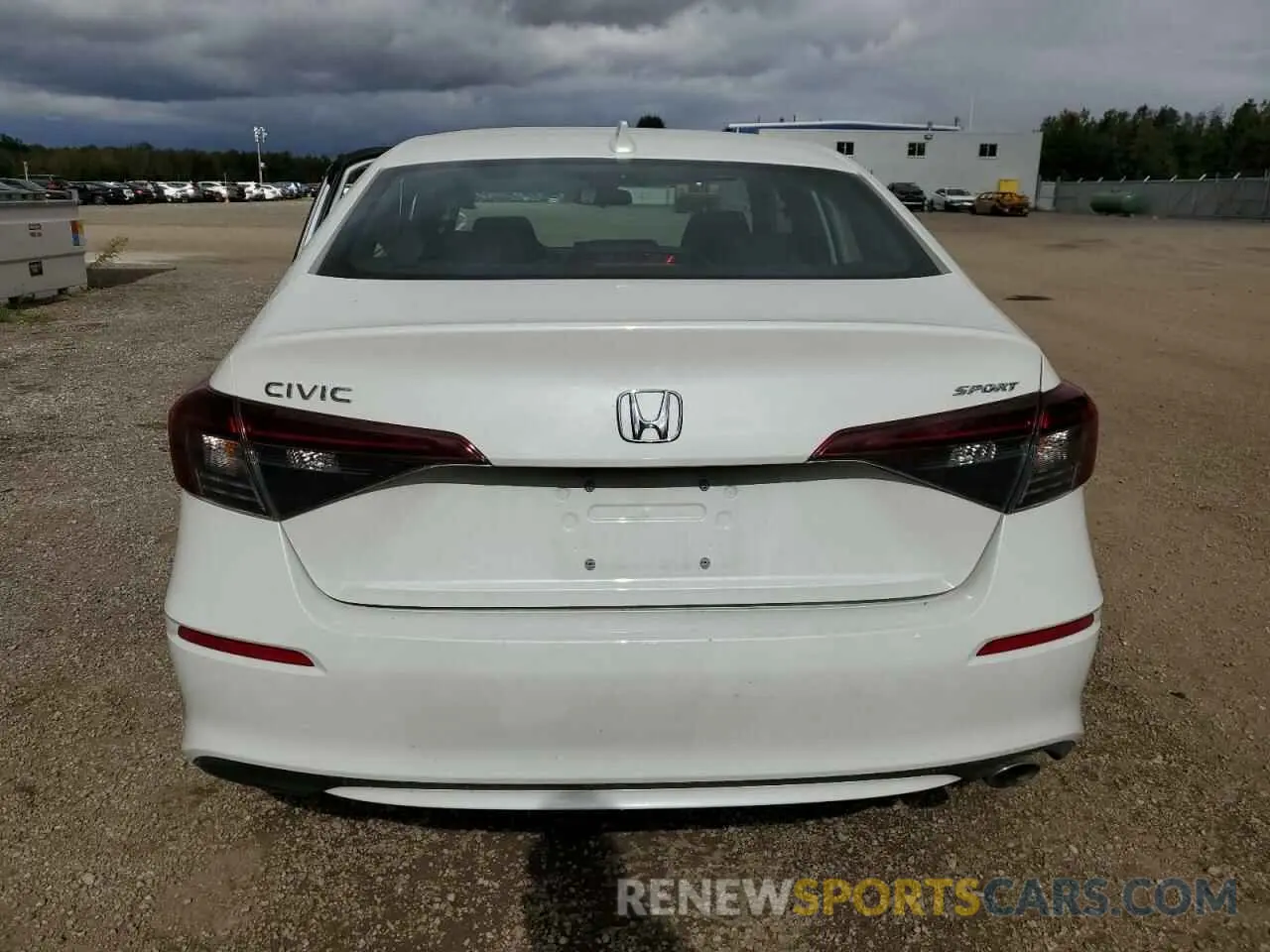 6 fotografías del automóvil dañado 2HGFE2F54SH101696 HONDA CIVIC 2025