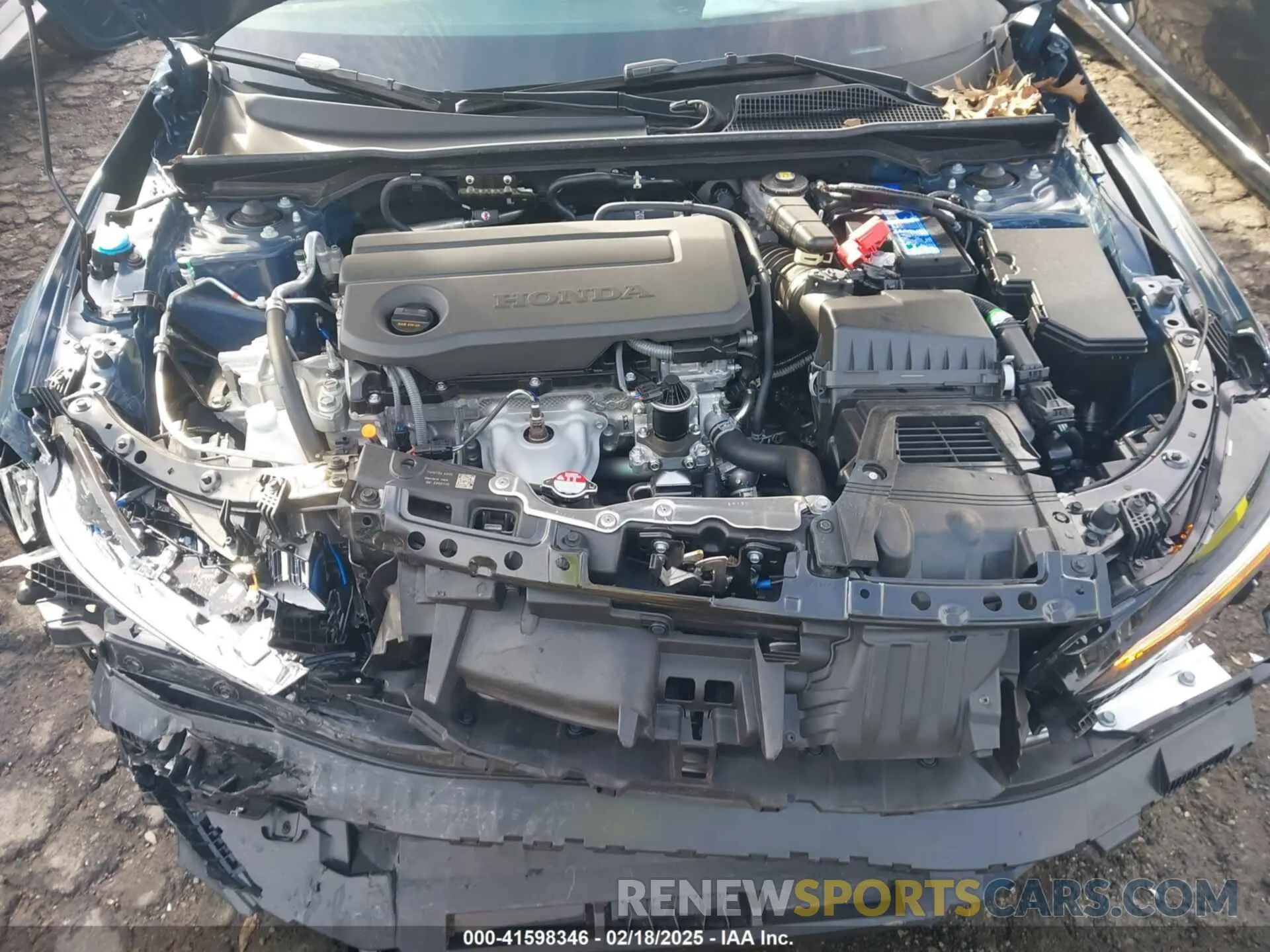 10 fotografías del automóvil dañado 2HGFE2F54SH506800 HONDA CIVIC 2025