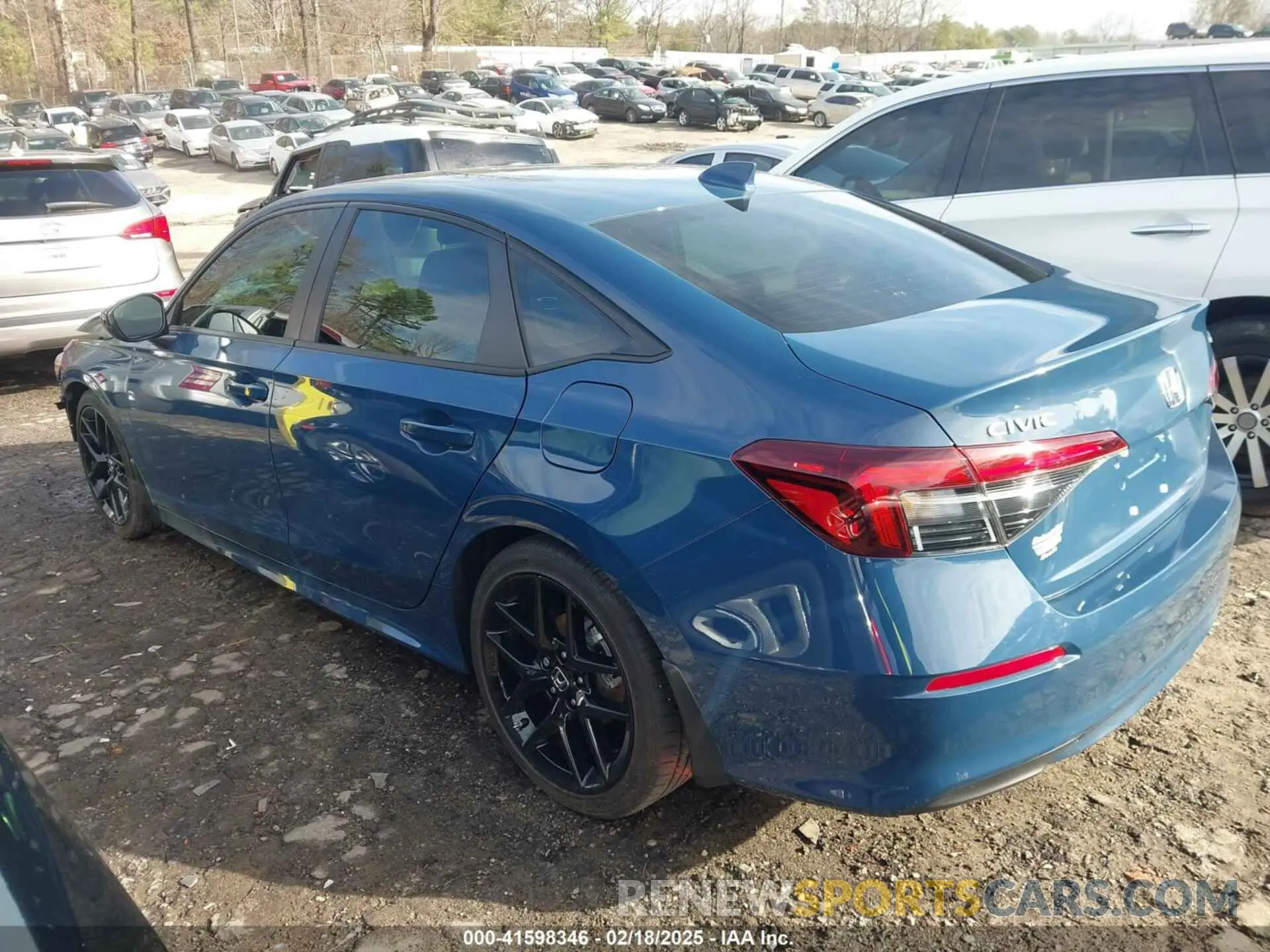 14 fotografías del automóvil dañado 2HGFE2F54SH506800 HONDA CIVIC 2025