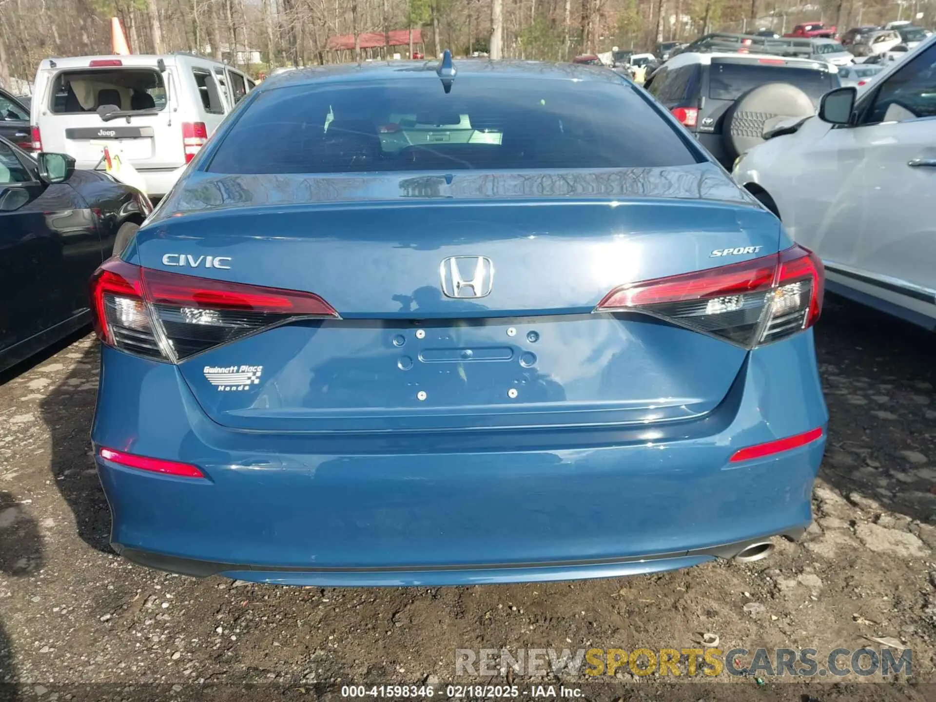 16 fotografías del automóvil dañado 2HGFE2F54SH506800 HONDA CIVIC 2025