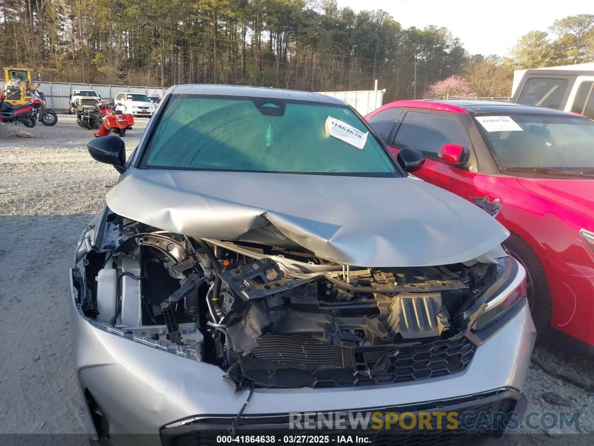 12 fotografías del automóvil dañado 2HGFE2F54SH515853 HONDA CIVIC 2025