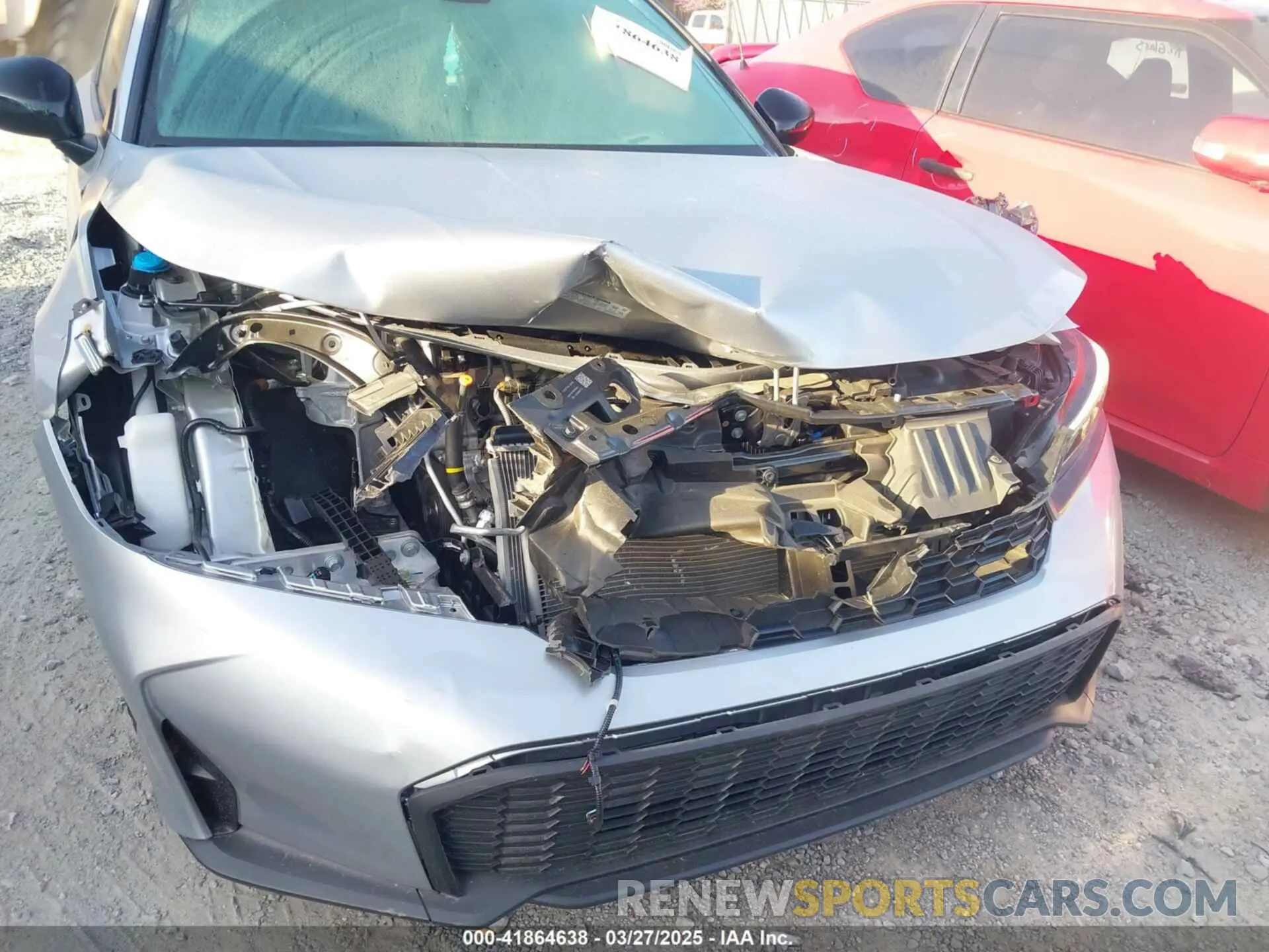 6 fotografías del automóvil dañado 2HGFE2F54SH515853 HONDA CIVIC 2025
