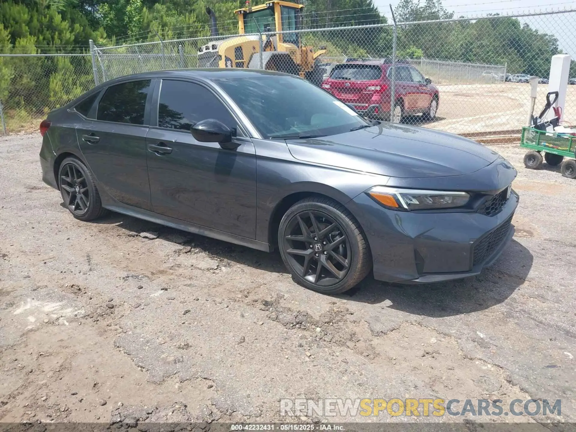 1 fotografías del automóvil dañado 2HGFE2F54SH518493 HONDA CIVIC 2025