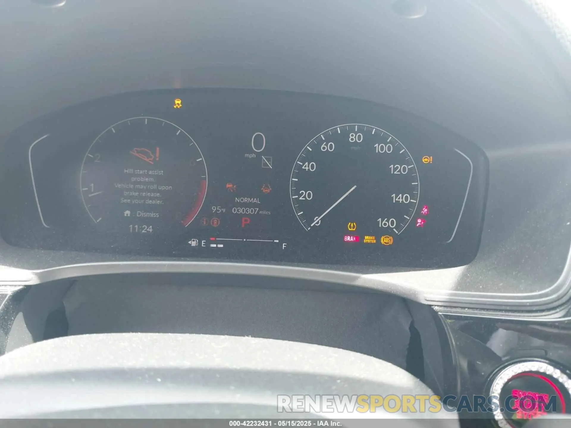 7 fotografías del automóvil dañado 2HGFE2F54SH518493 HONDA CIVIC 2025