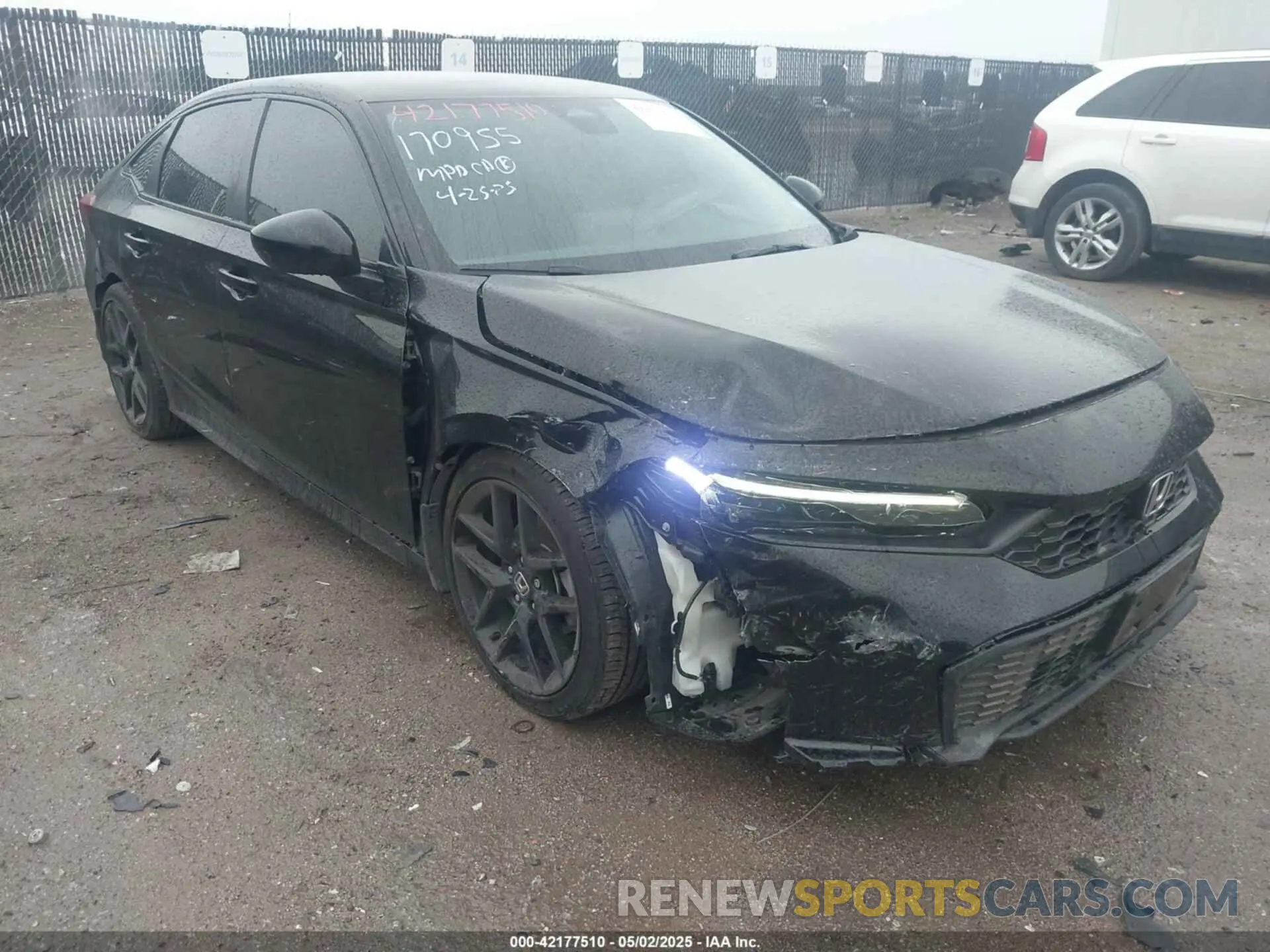 1 fotografías del automóvil dañado 2HGFE2F54SH538937 HONDA CIVIC 2025