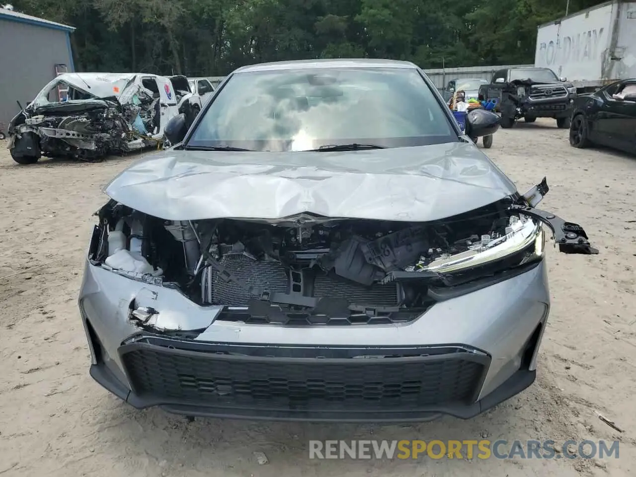 5 fotografías del automóvil dañado 2HGFE2F54SH546911 HONDA CIVIC 2025
