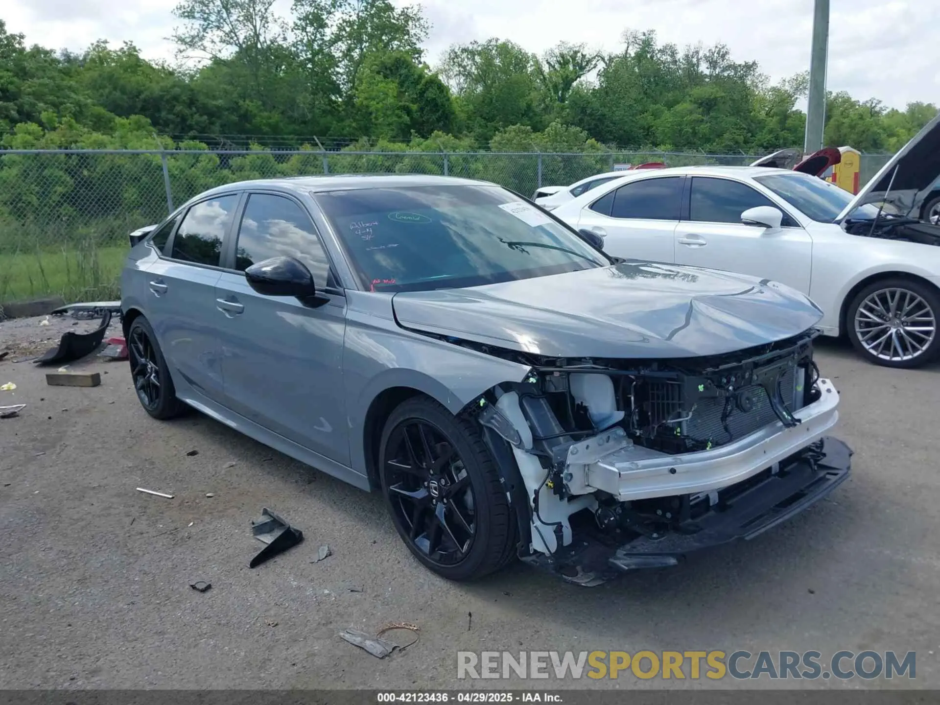 1 fotografías del automóvil dañado 2HGFE2F54SH564003 HONDA CIVIC 2025