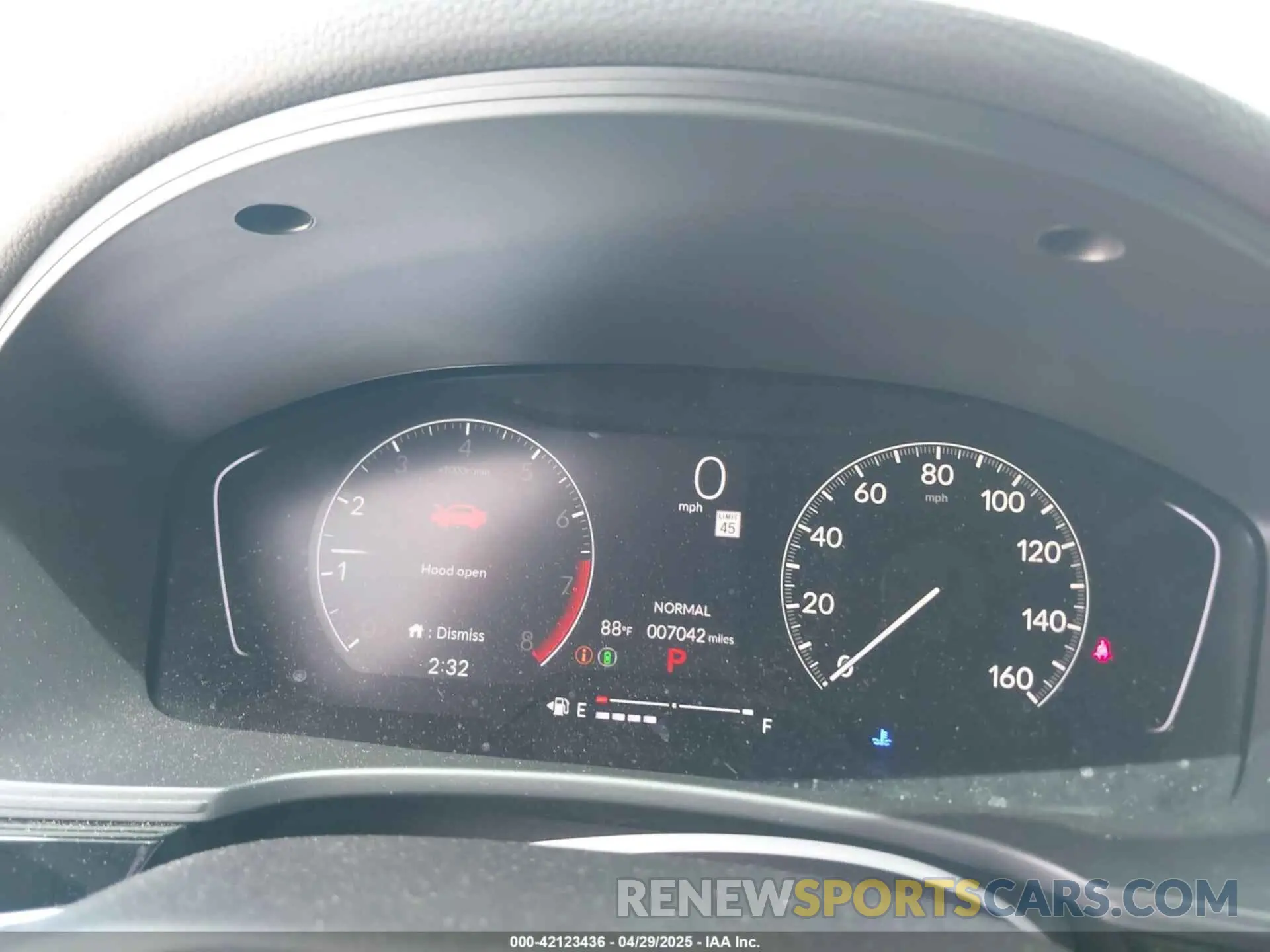 7 fotografías del automóvil dañado 2HGFE2F54SH564003 HONDA CIVIC 2025